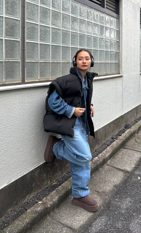 ビッグ中綿ベスト