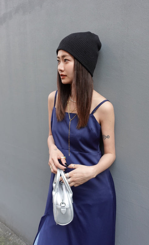 スリットキャミワンピース