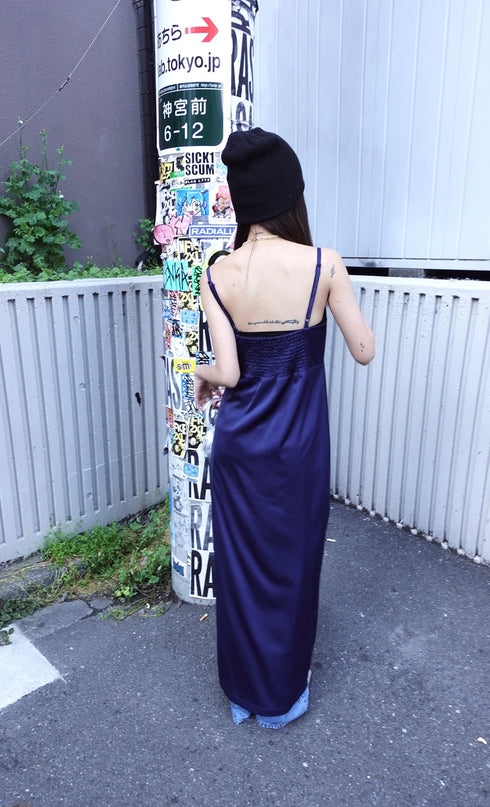 スリットキャミワンピース