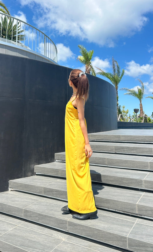 スリットキャミワンピース