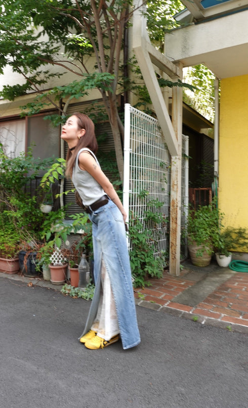 スリットデニムSK