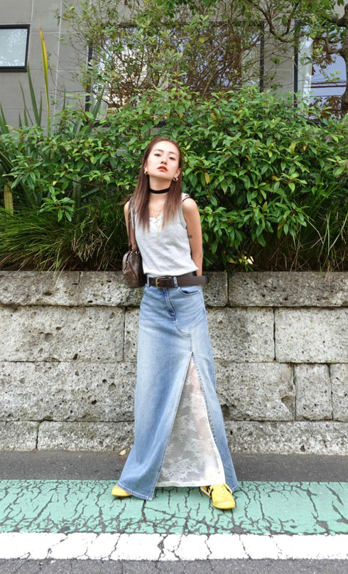 スリットデニムSK