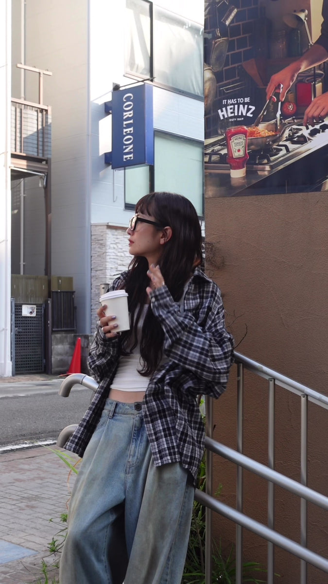 グランジルーズチェックシャツ – TEEN BOOP 公式通販サイト