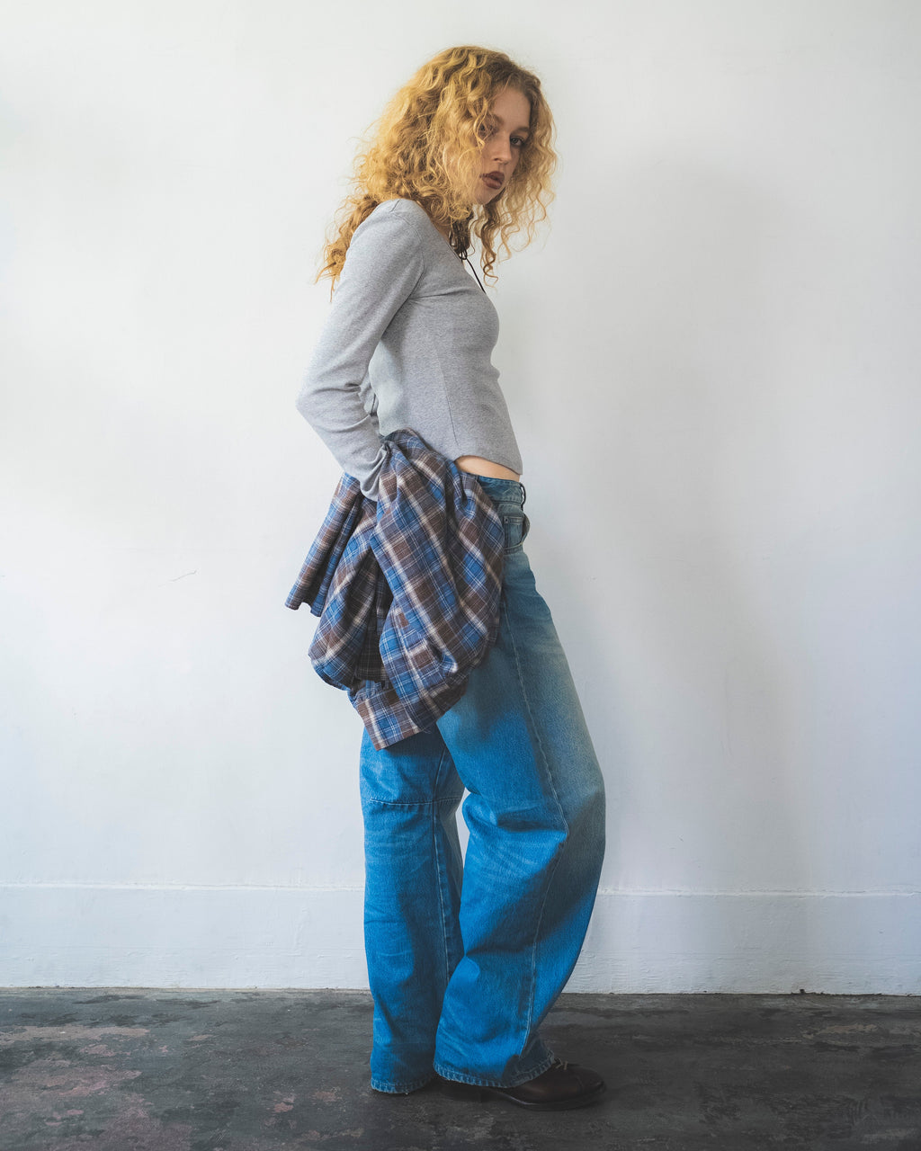 Vintageカーブデニム