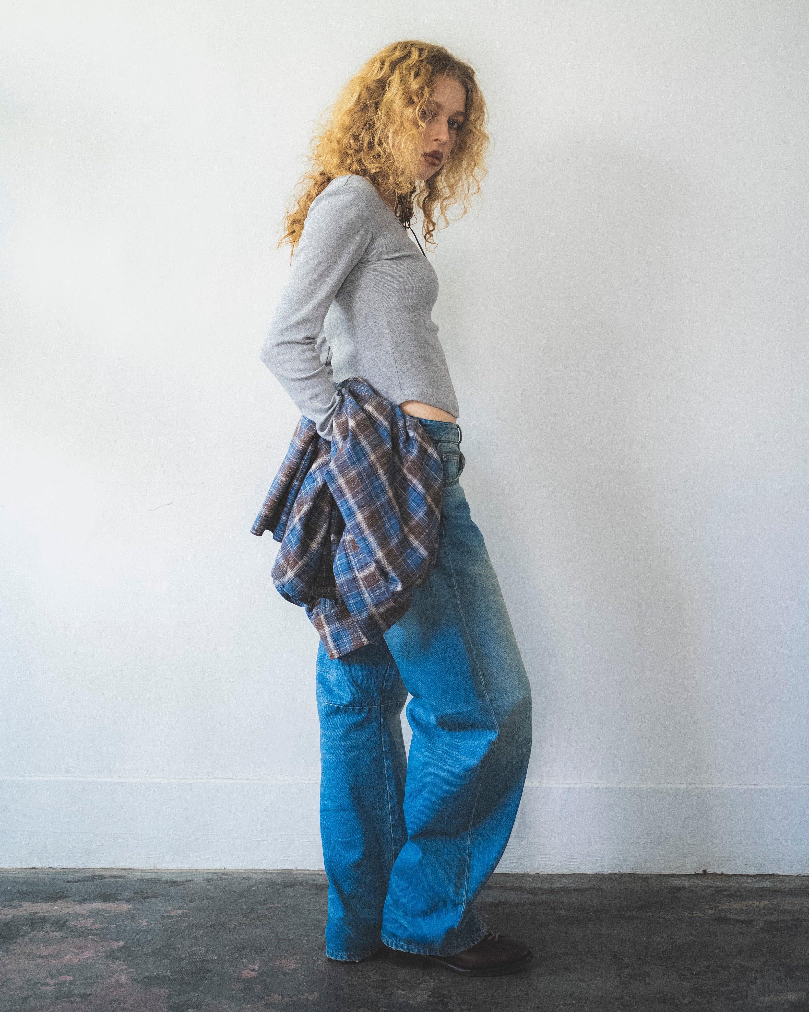 Vintageカーブデニム