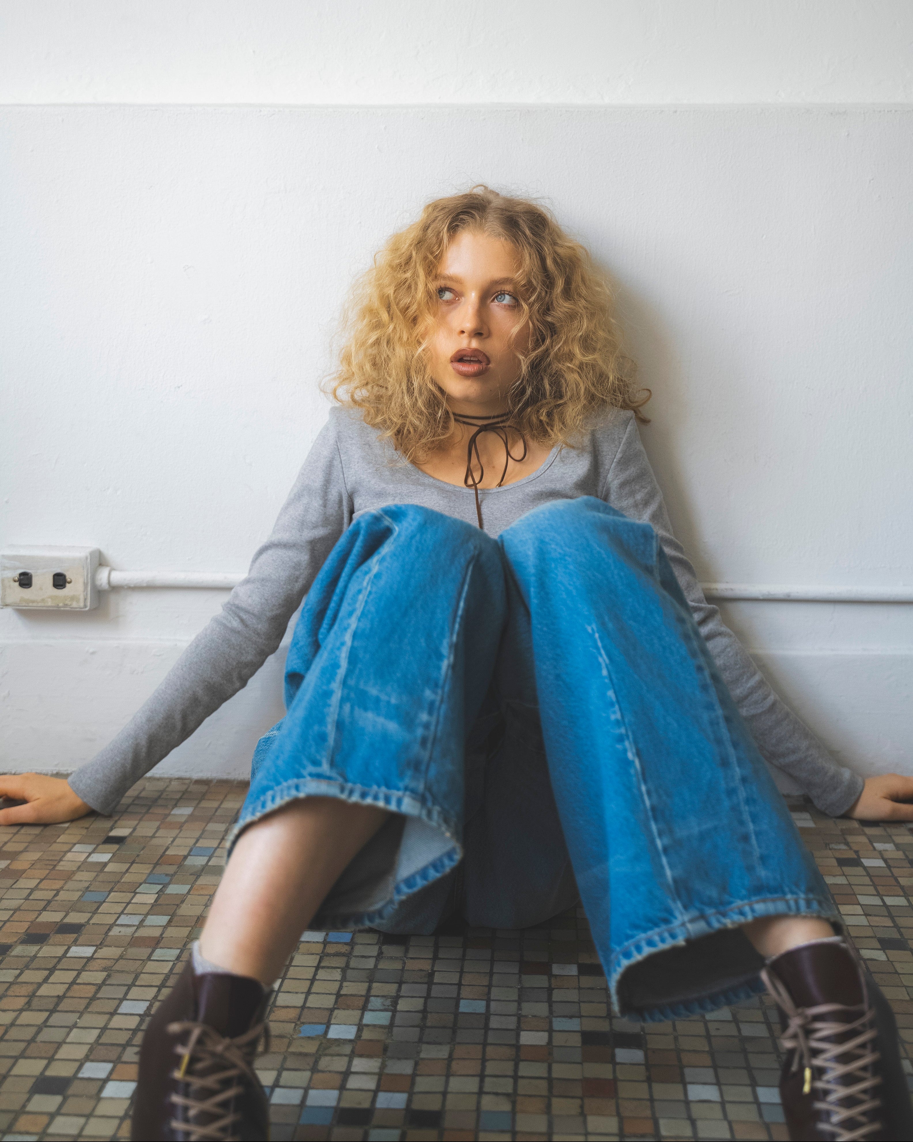 Vintageカーブデニム