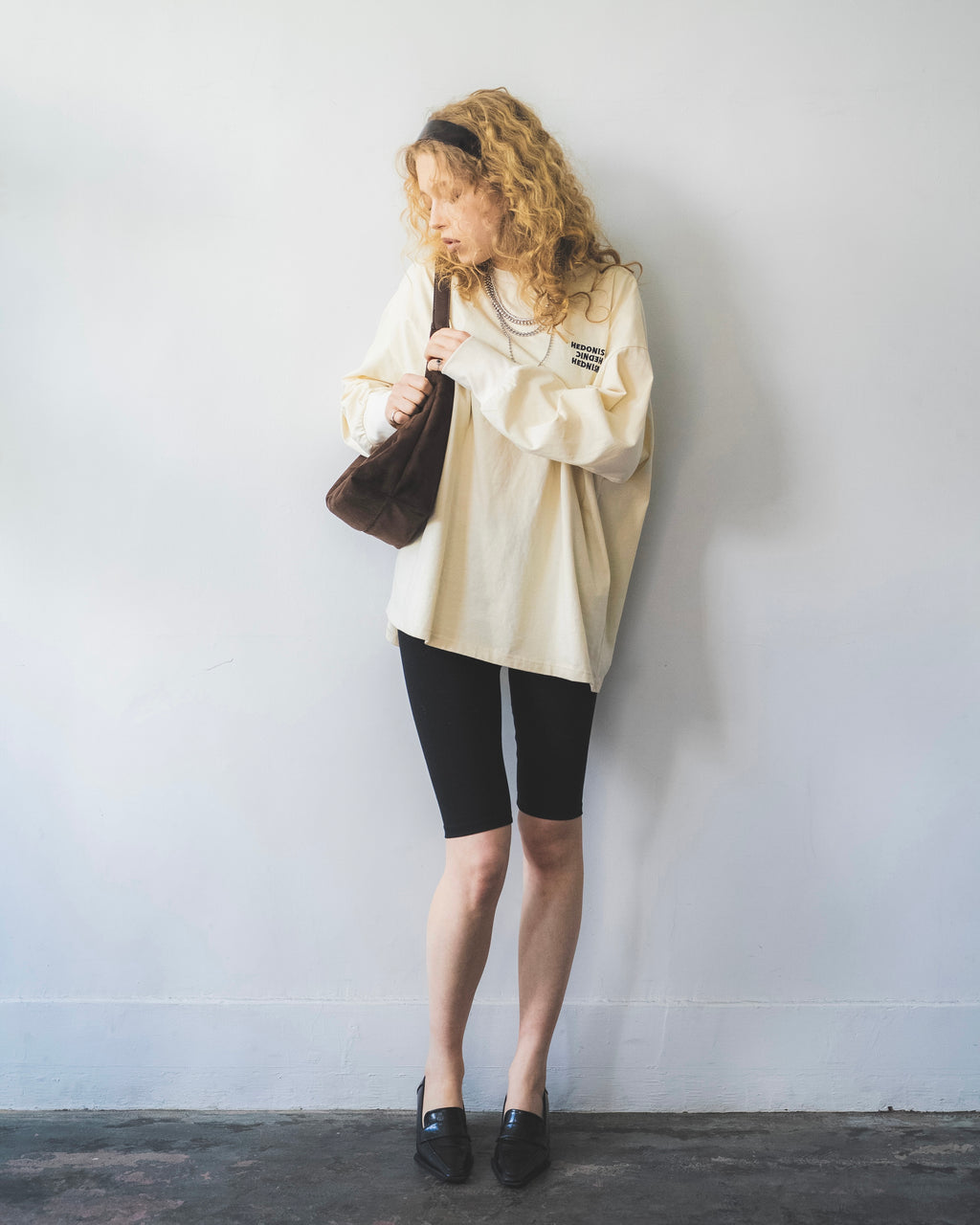 エンブロイダリールーズロンTee