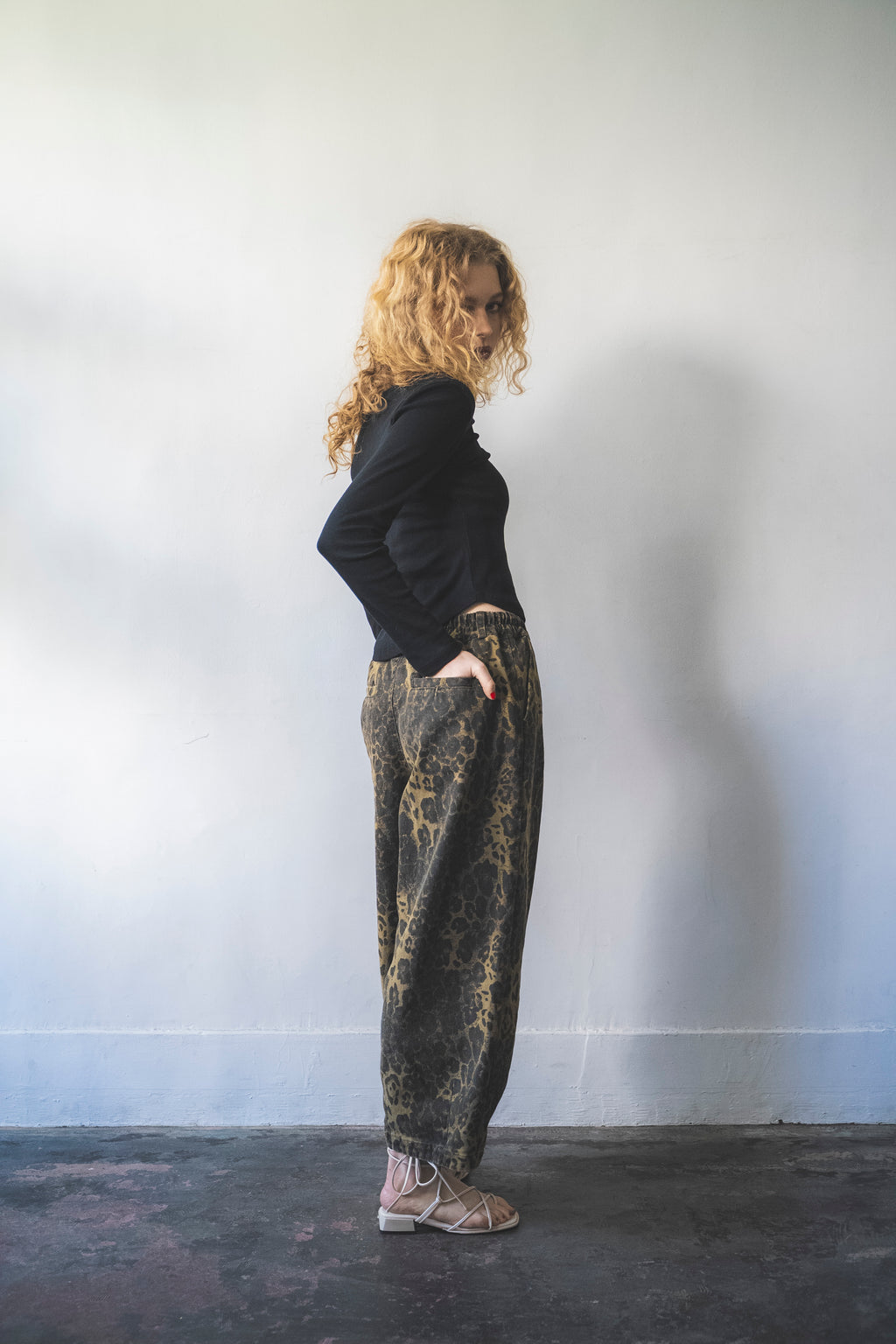 ラウンドネックフィットロンTee