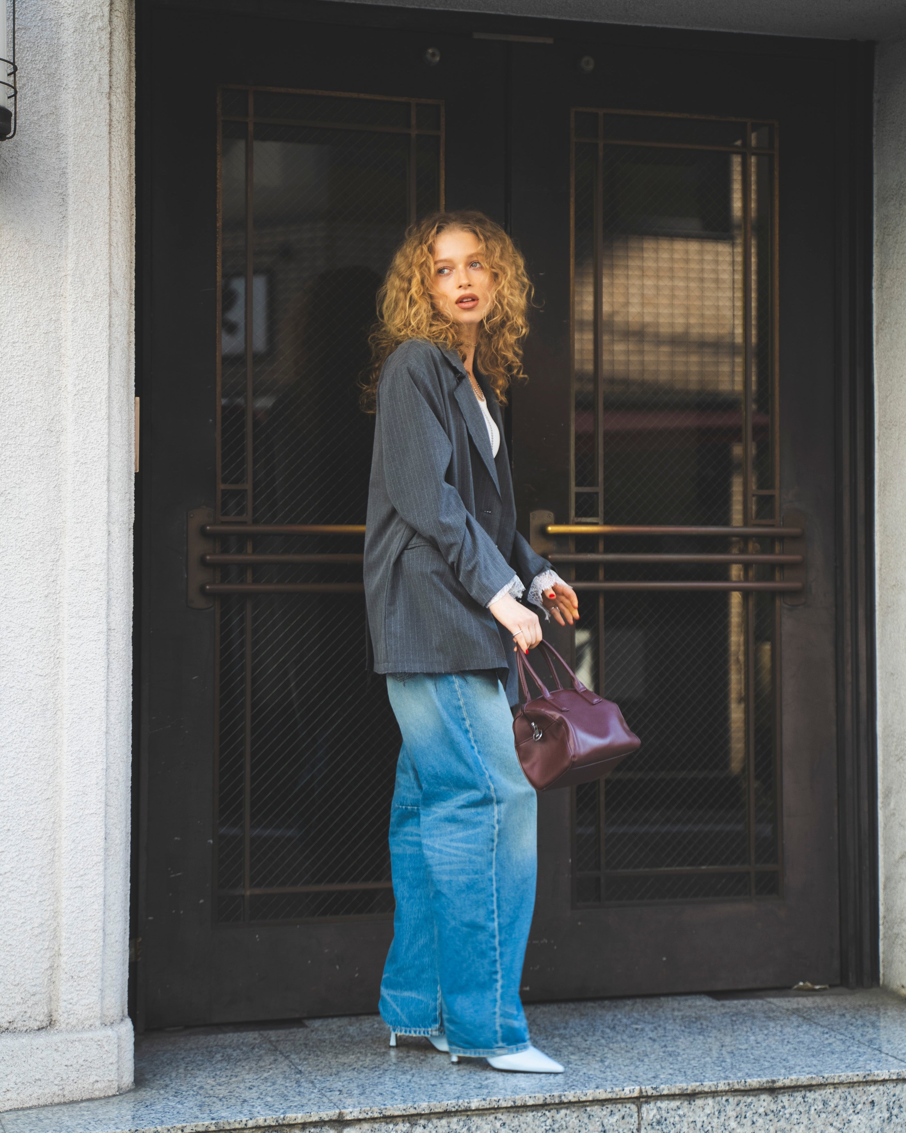 Vintageカーブデニム