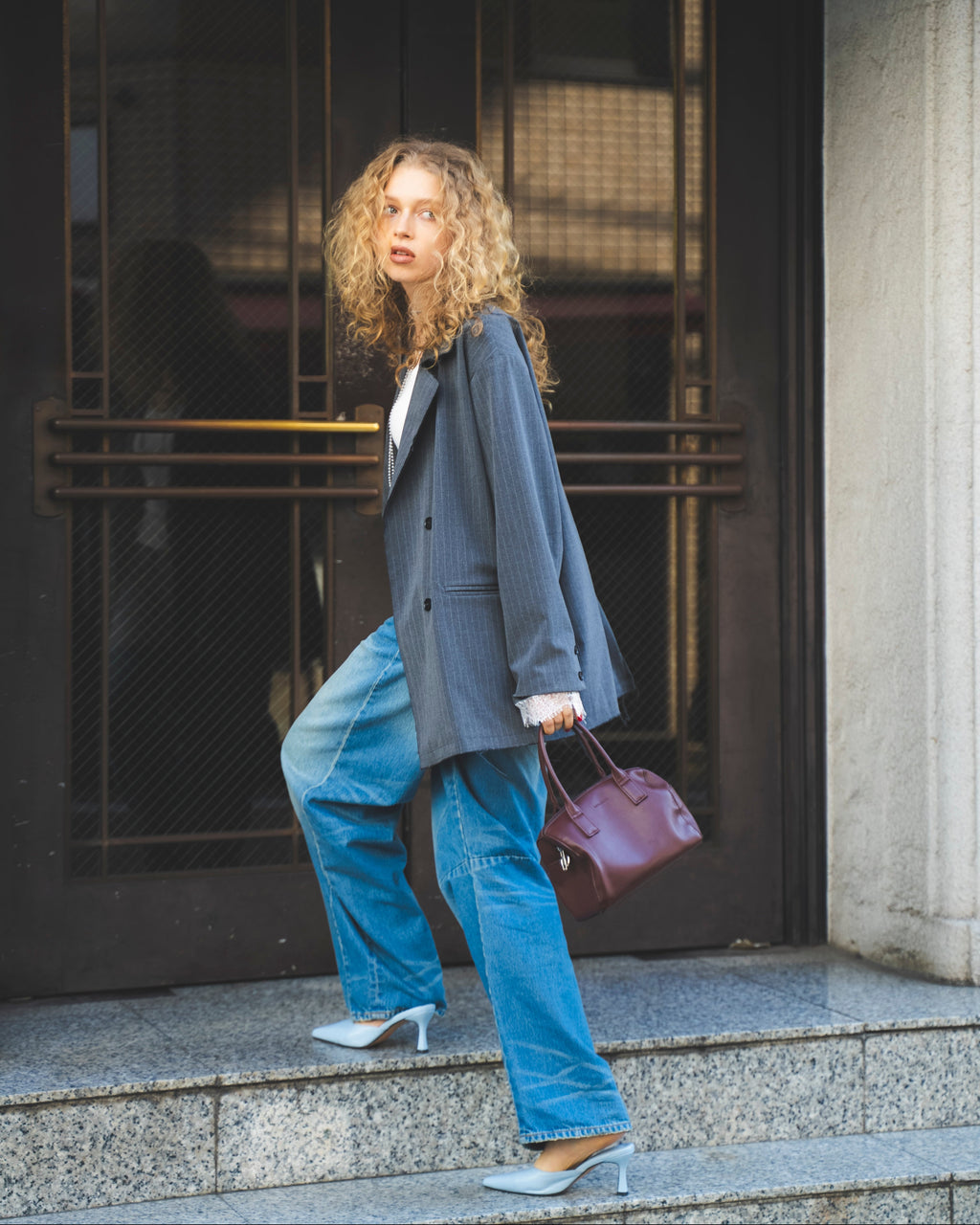 Vintageカーブデニム