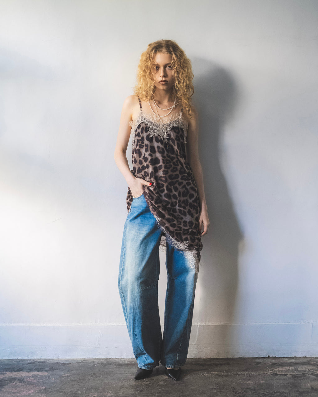 Vintageカーブデニム