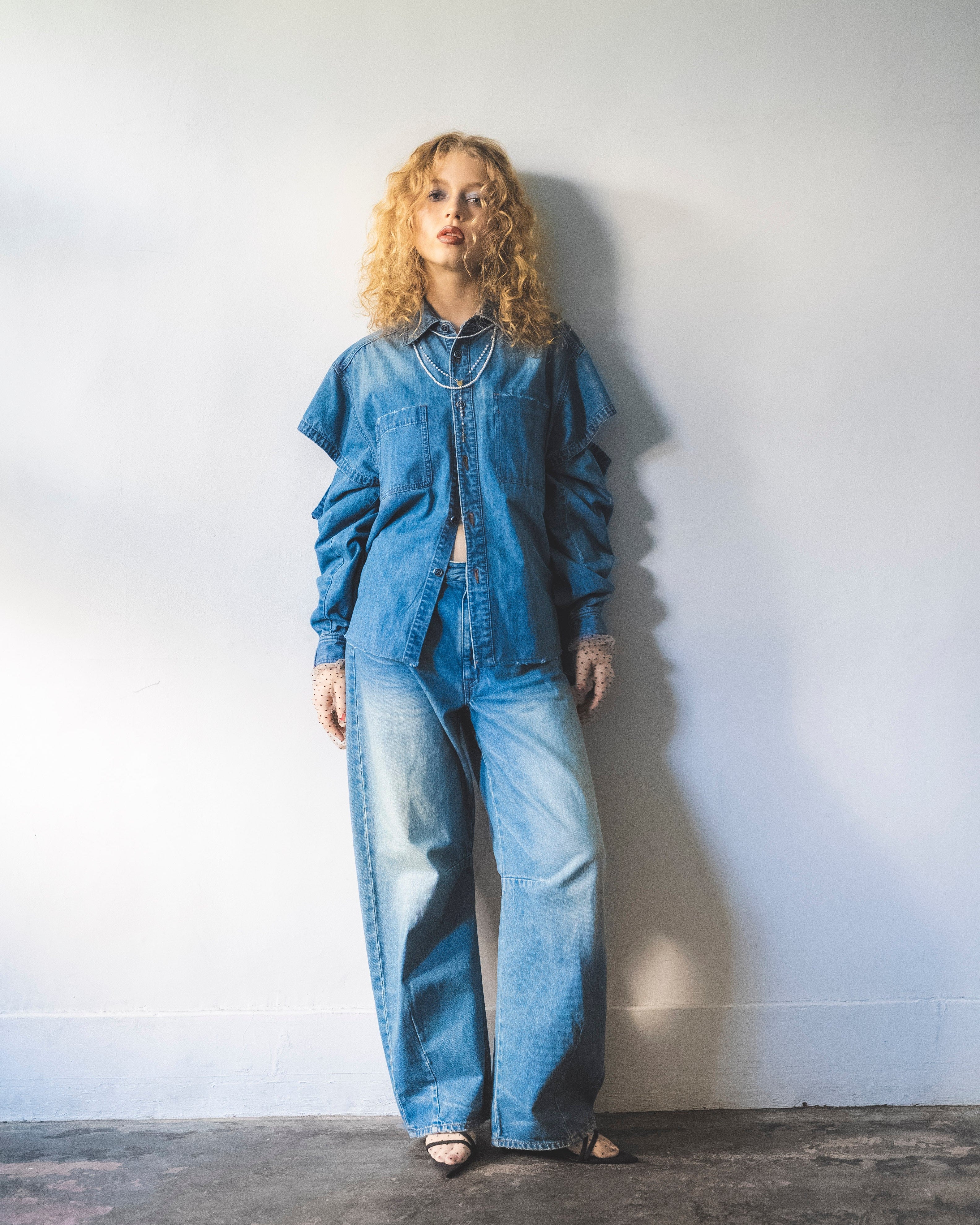 Vintageカーブデニム