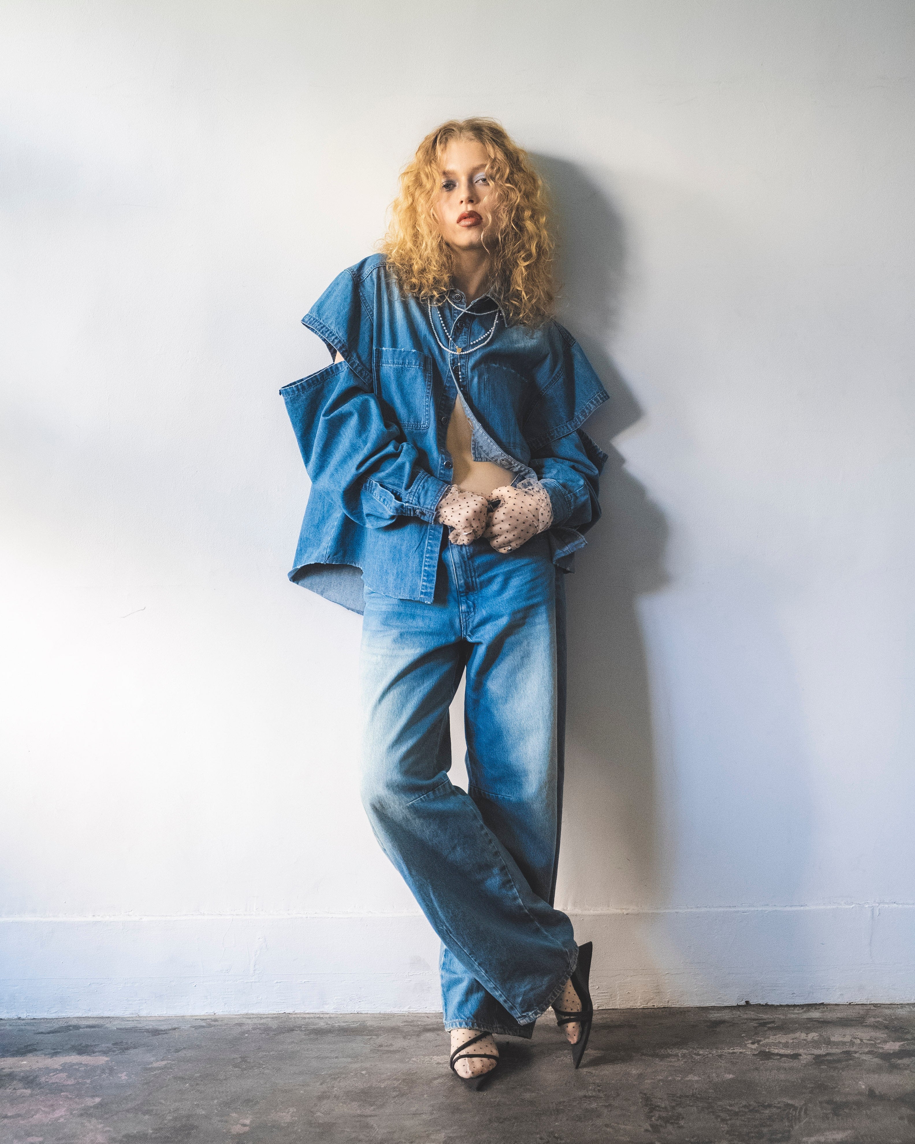 Vintageカーブデニム