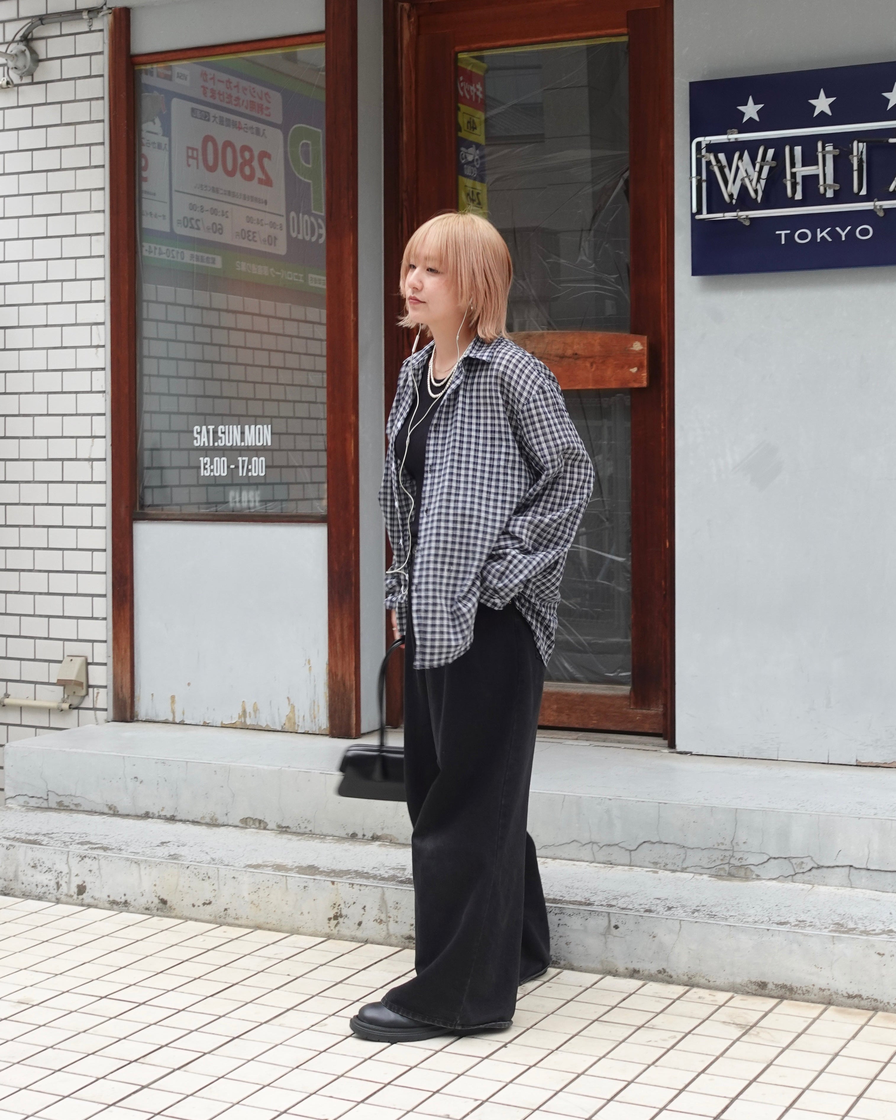 シアールーズチェックシャツ