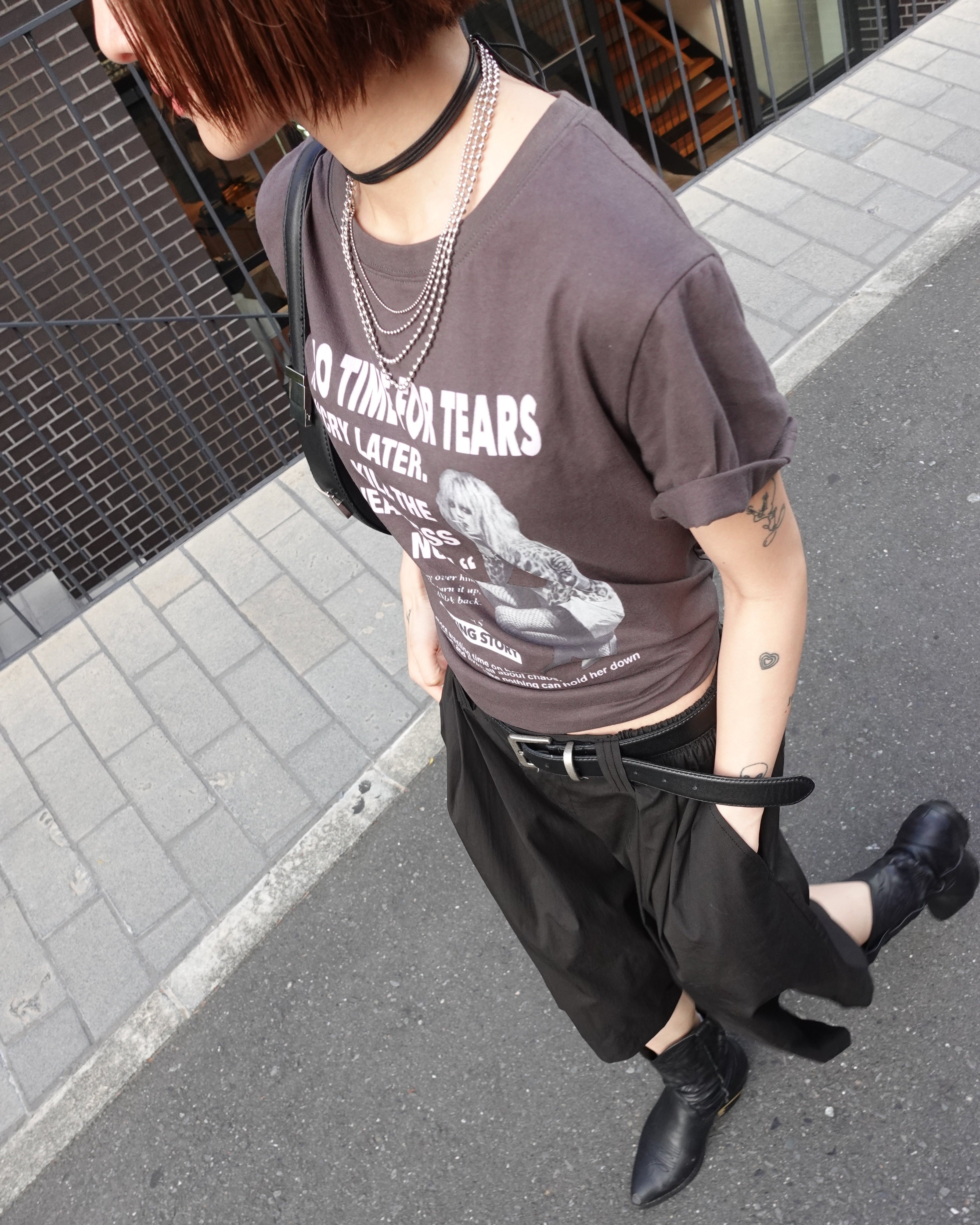 vintageウオッシュTee