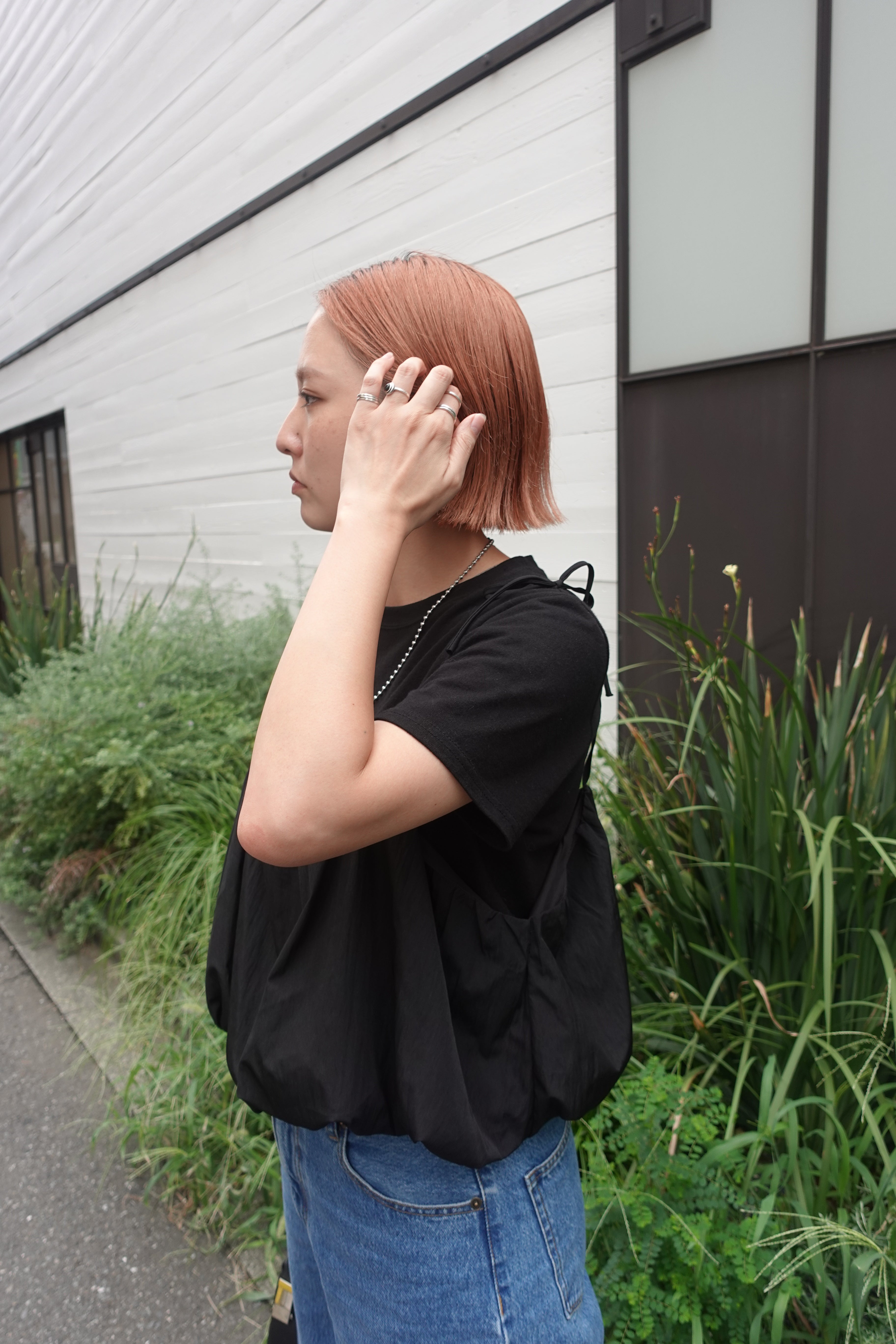 リボンストラップバルーンキャミ