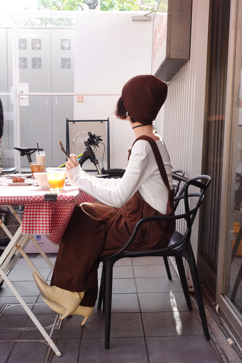 ラウンドネックフィットロンTee