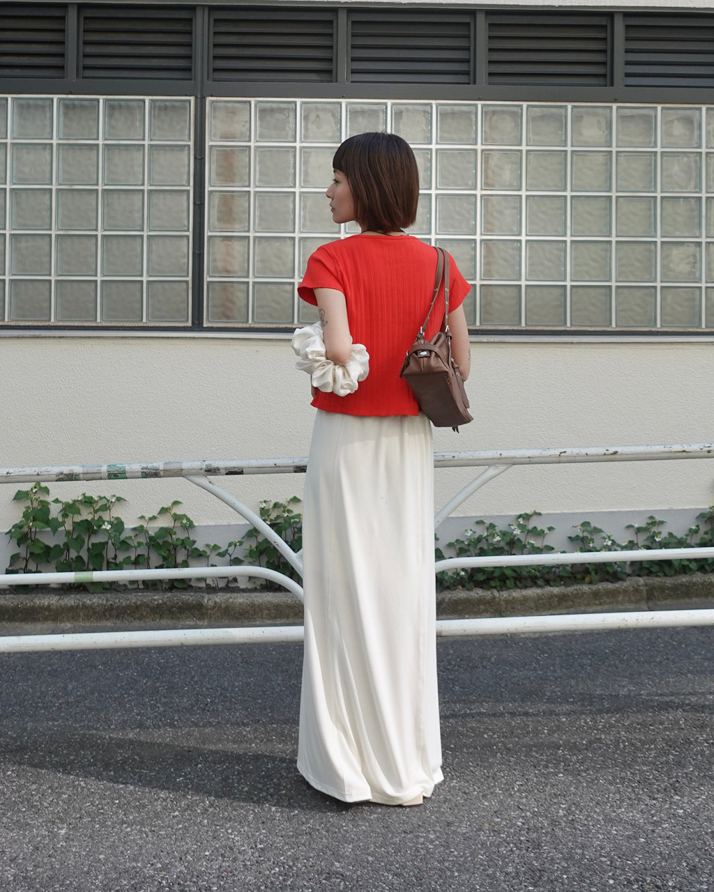 ハーフスリーブフィットカーデ