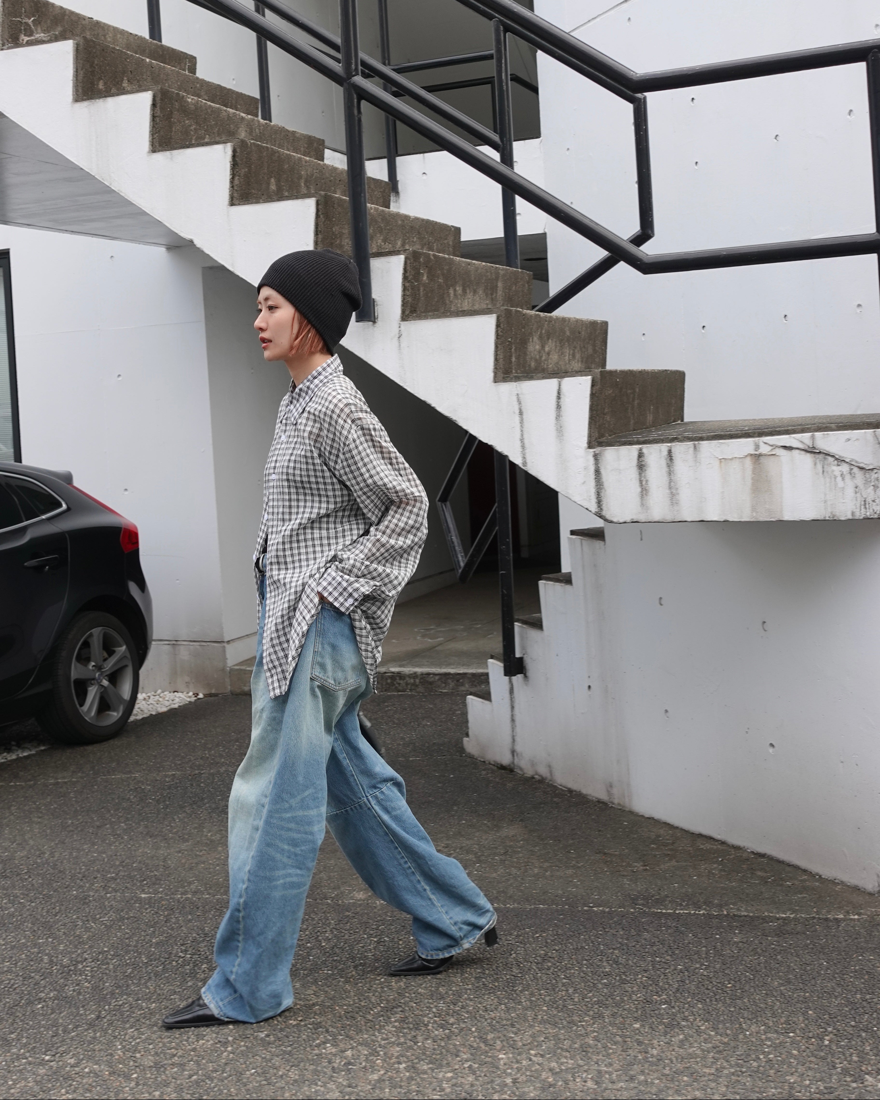 シアールーズチェックシャツ