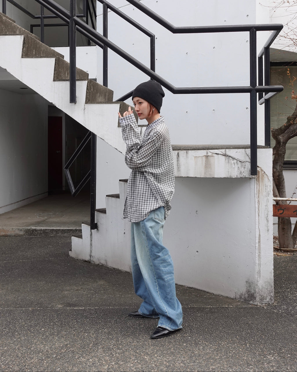 シアールーズチェックシャツ