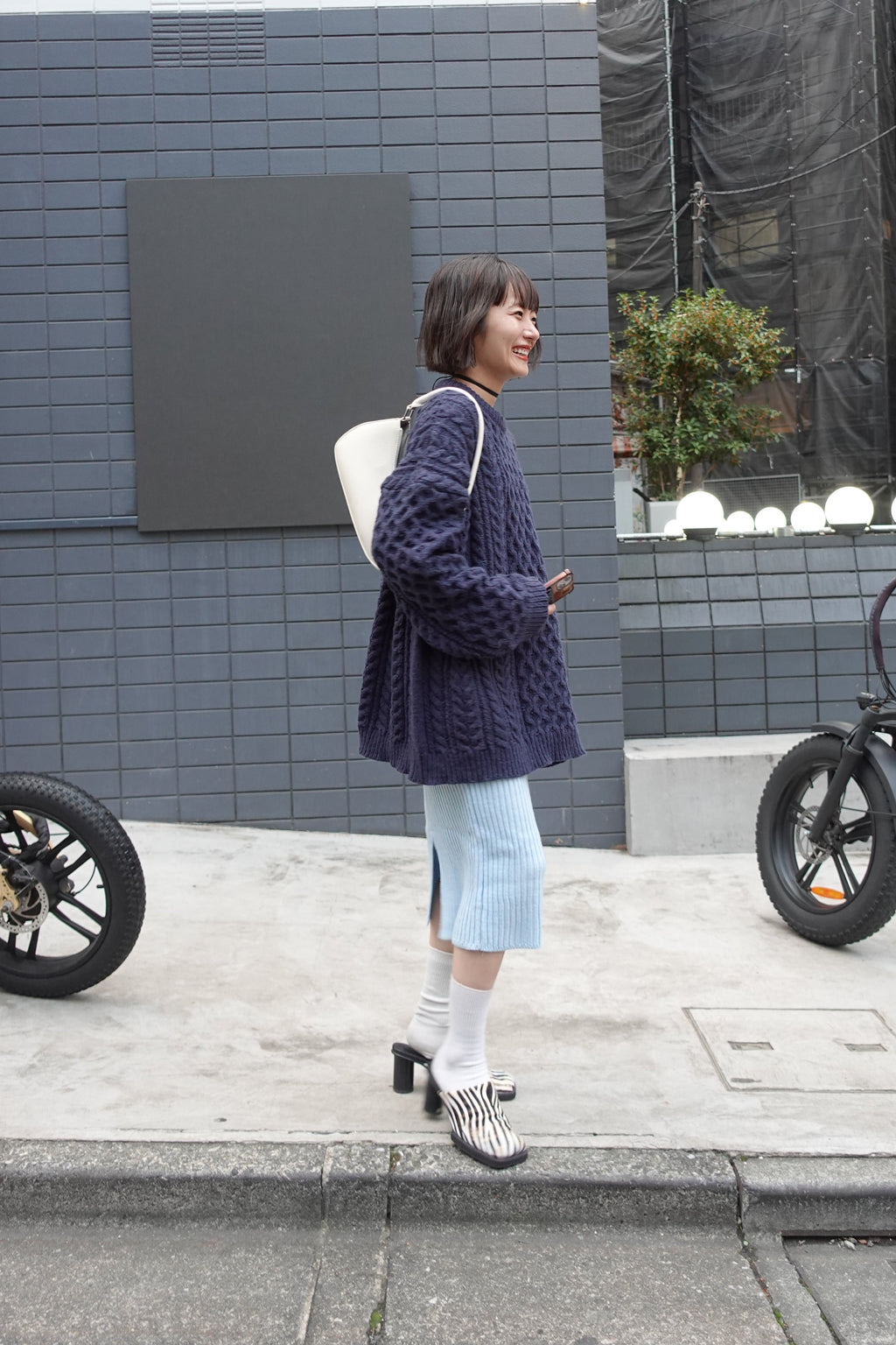 リブミドルスカート