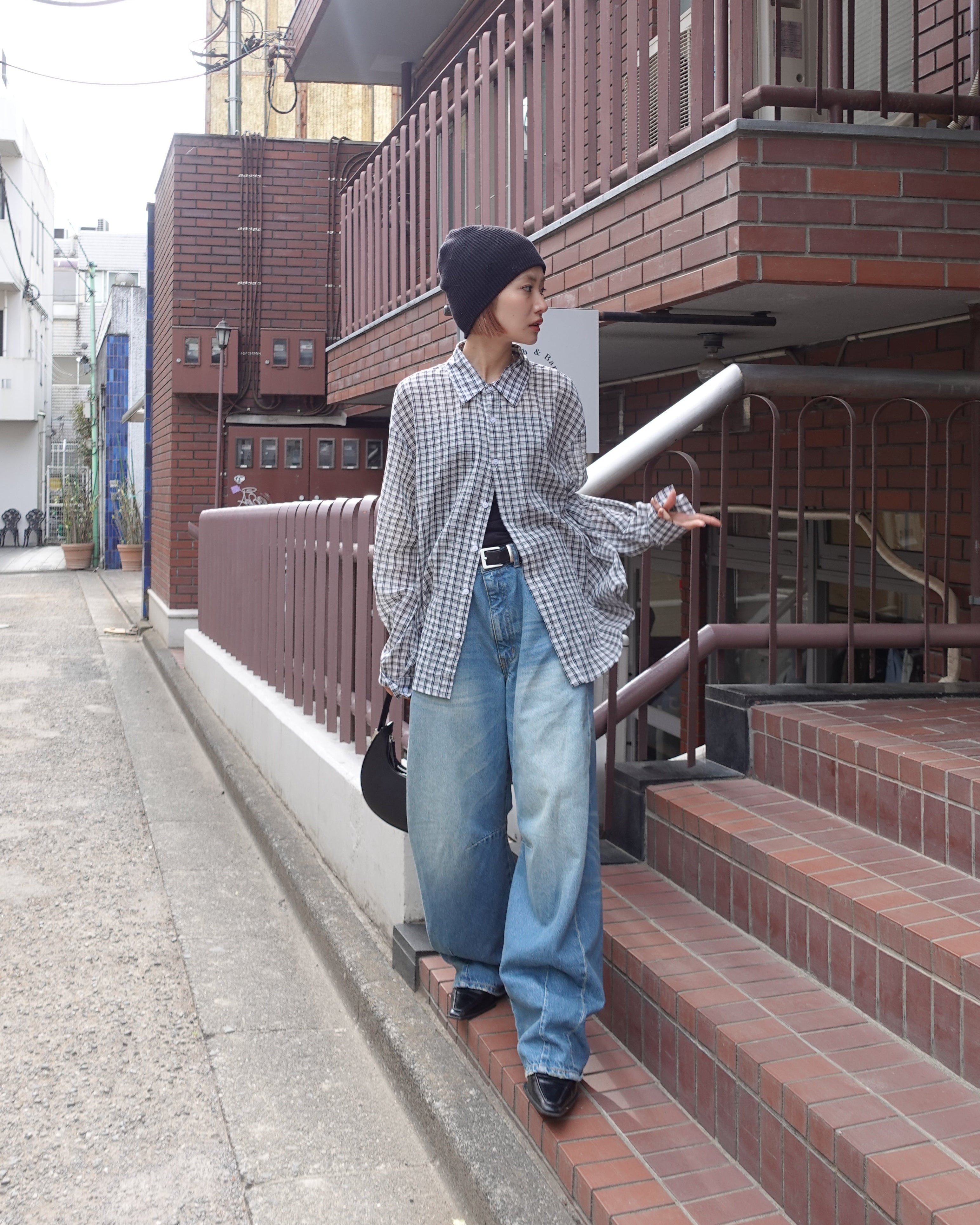 シアールーズチェックシャツ