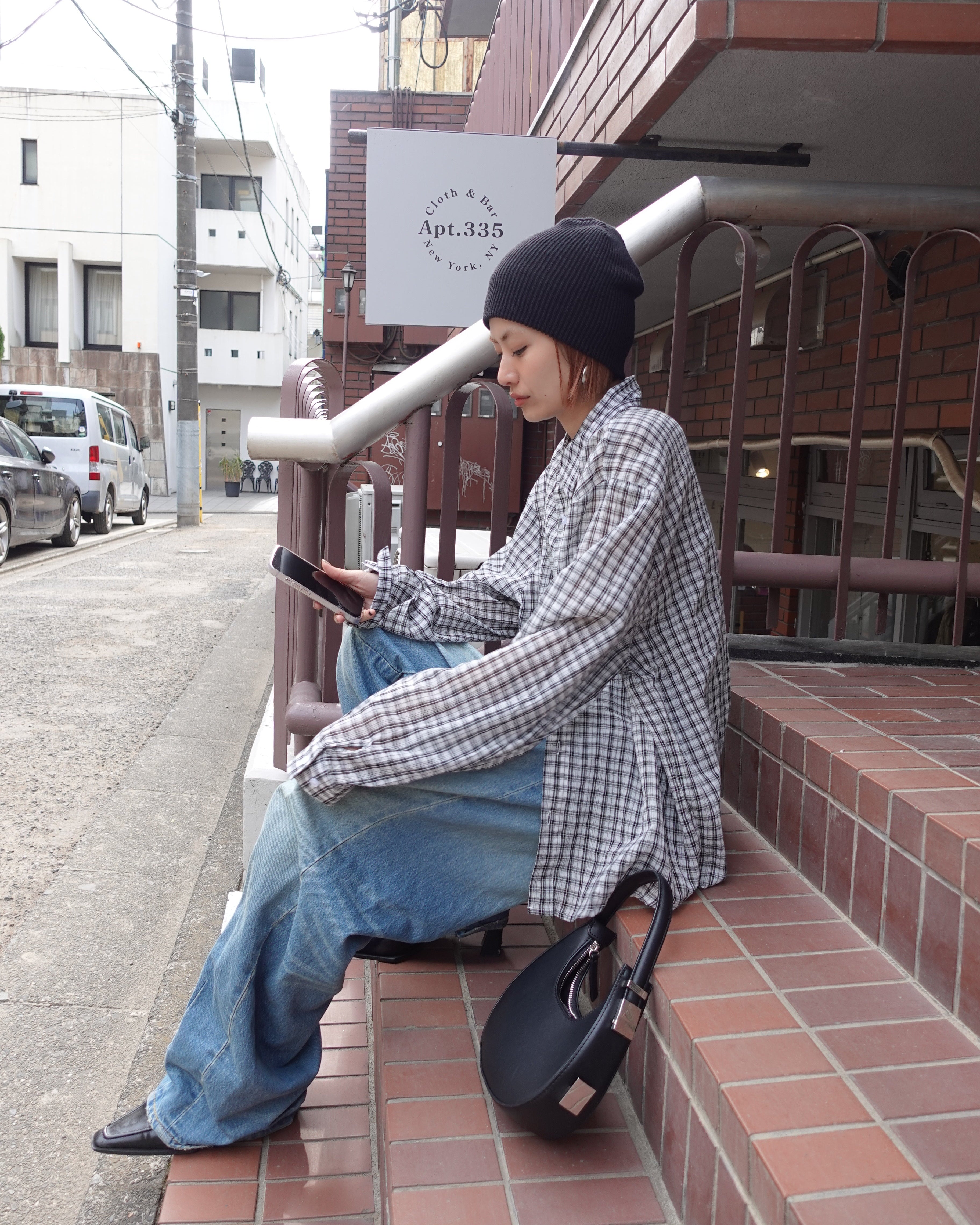 シアールーズチェックシャツ