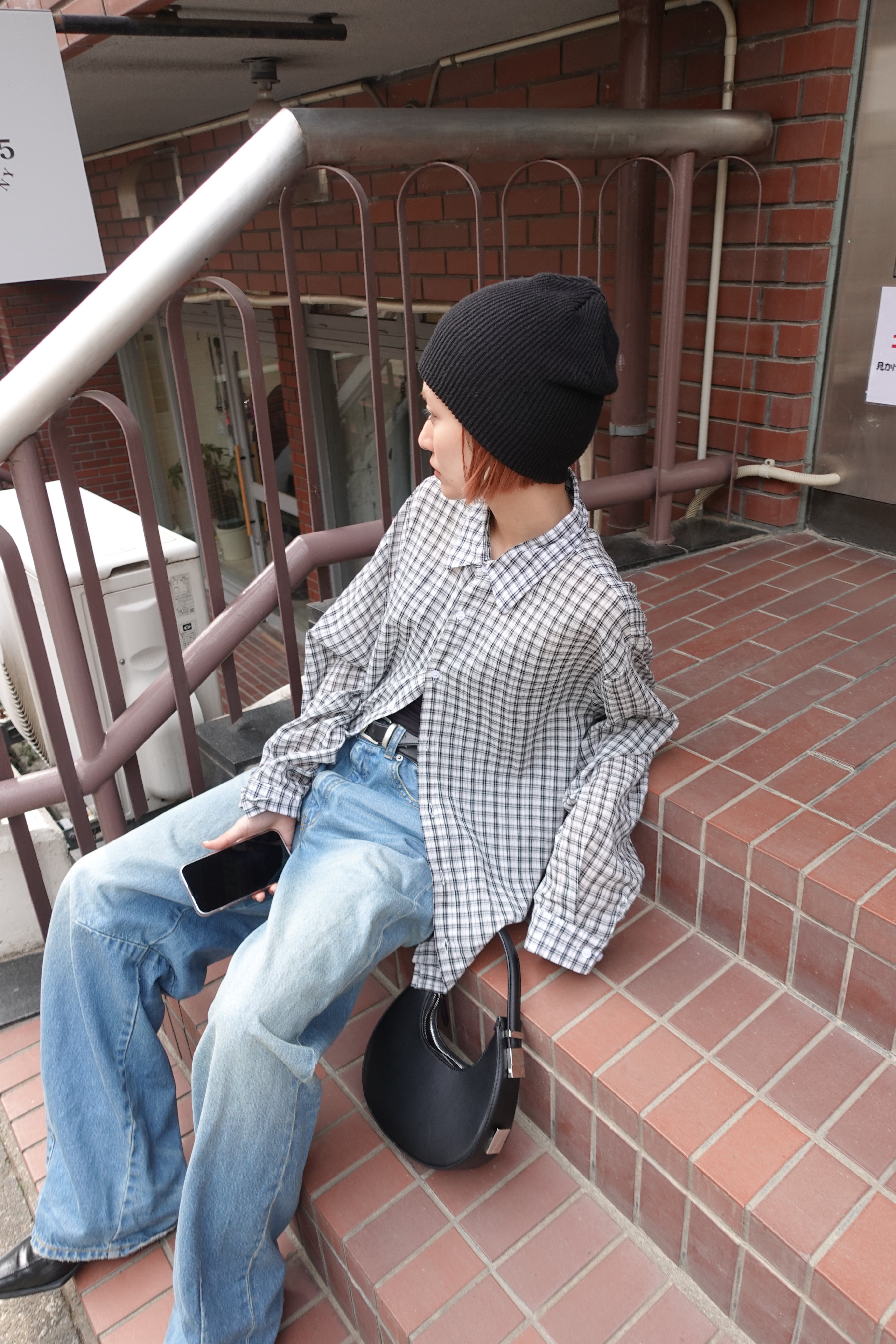 シアールーズチェックシャツ