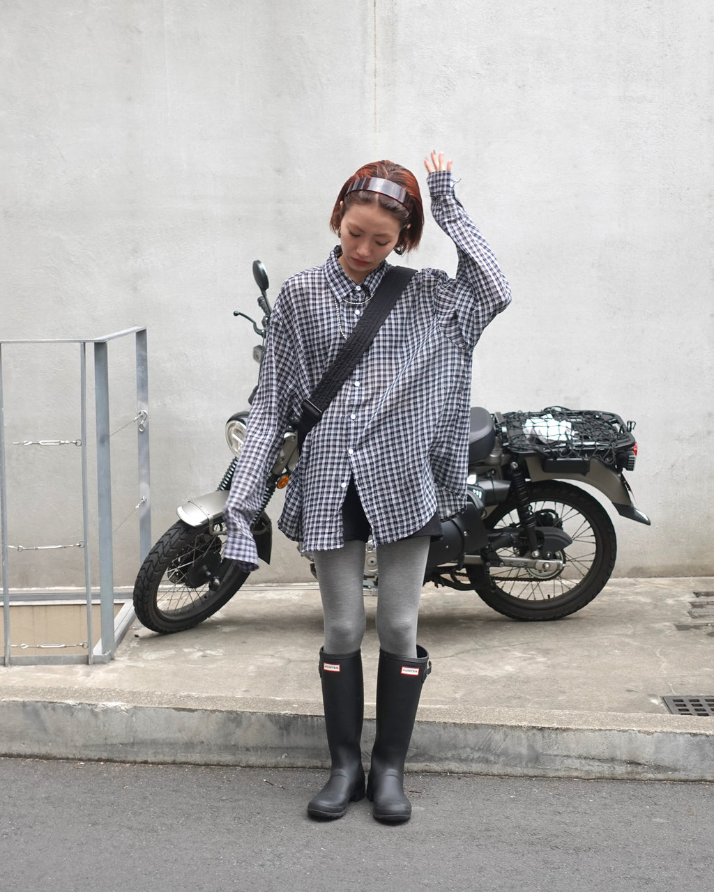 シアールーズチェックシャツ