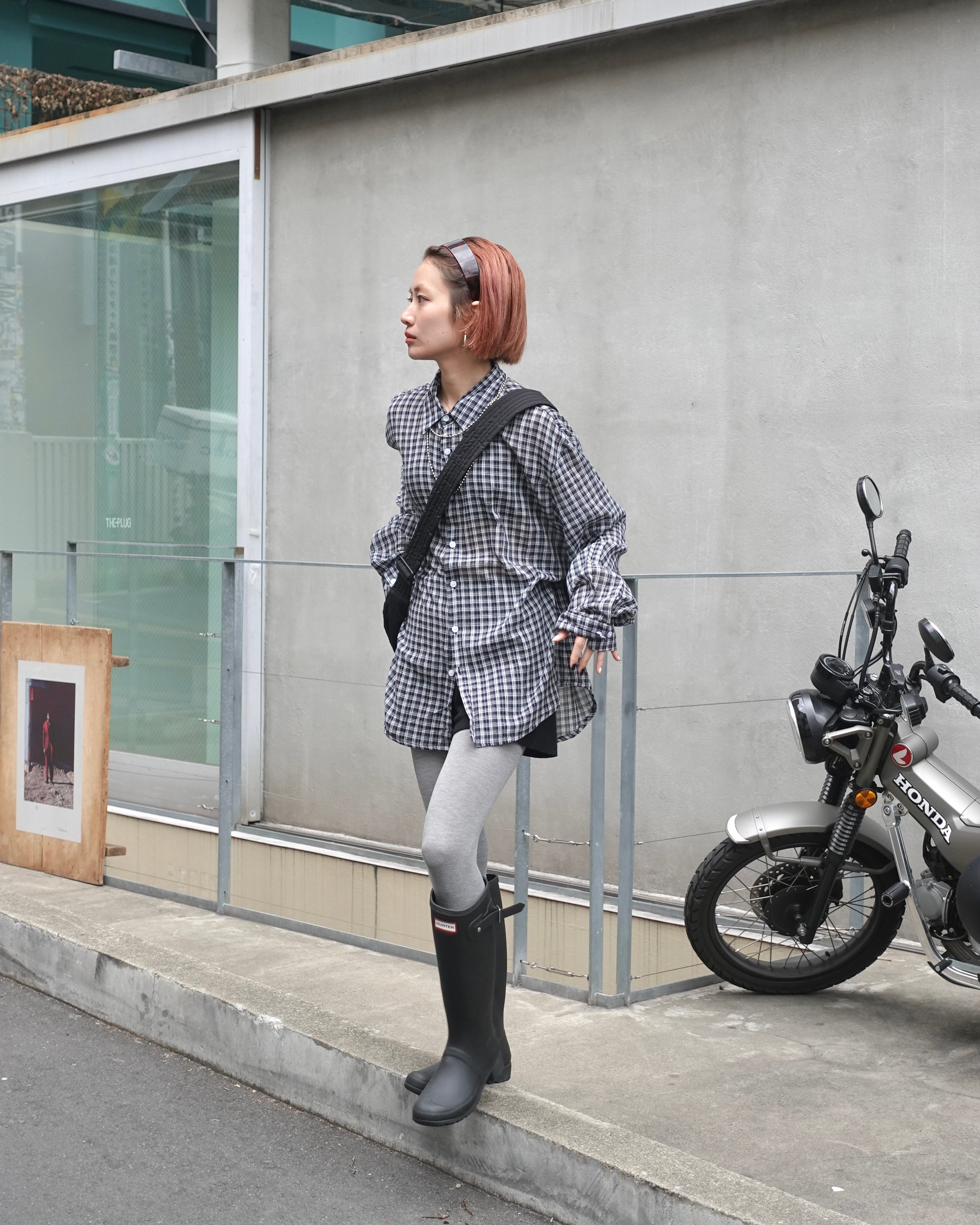 シアールーズチェックシャツ