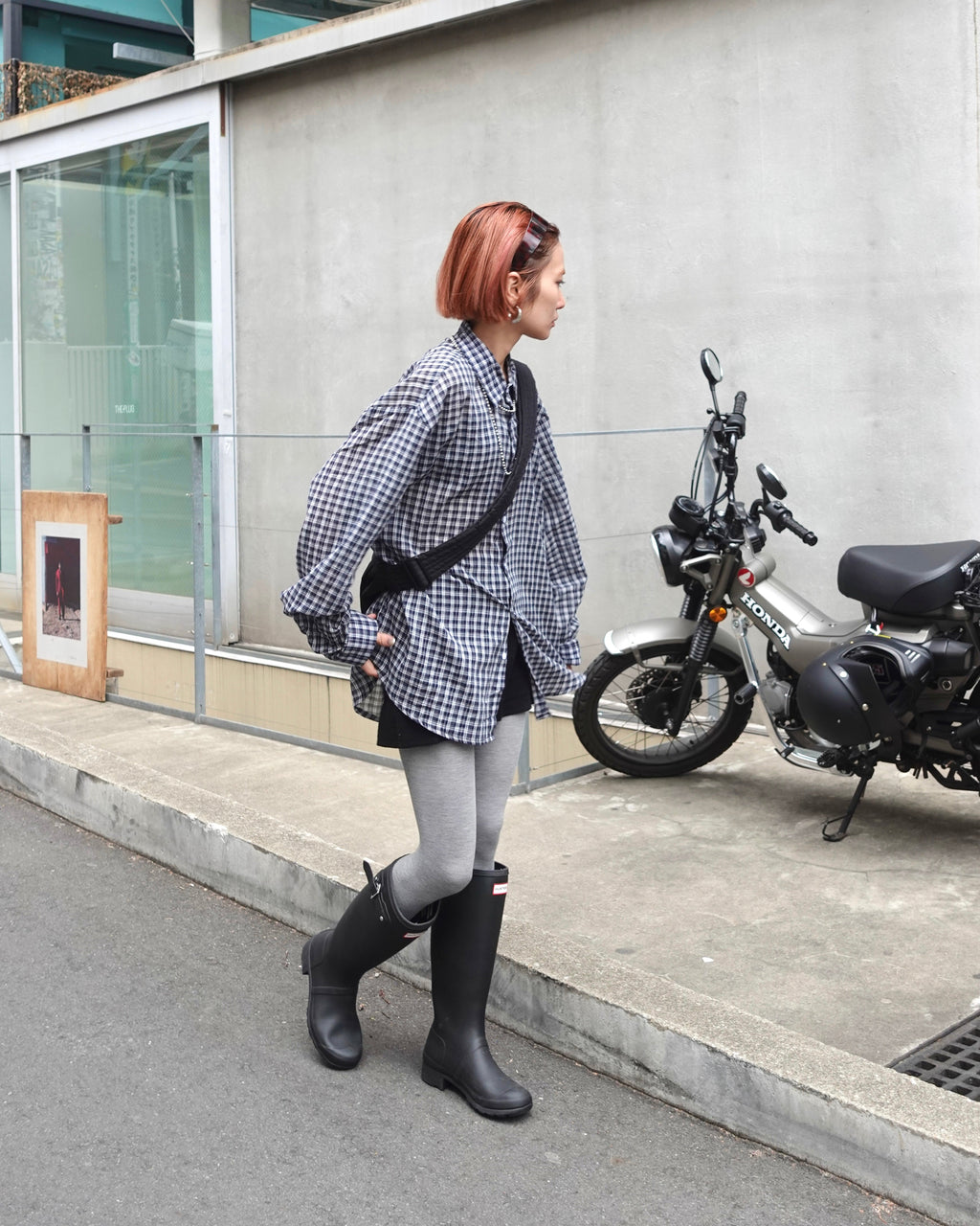 シアールーズチェックシャツ