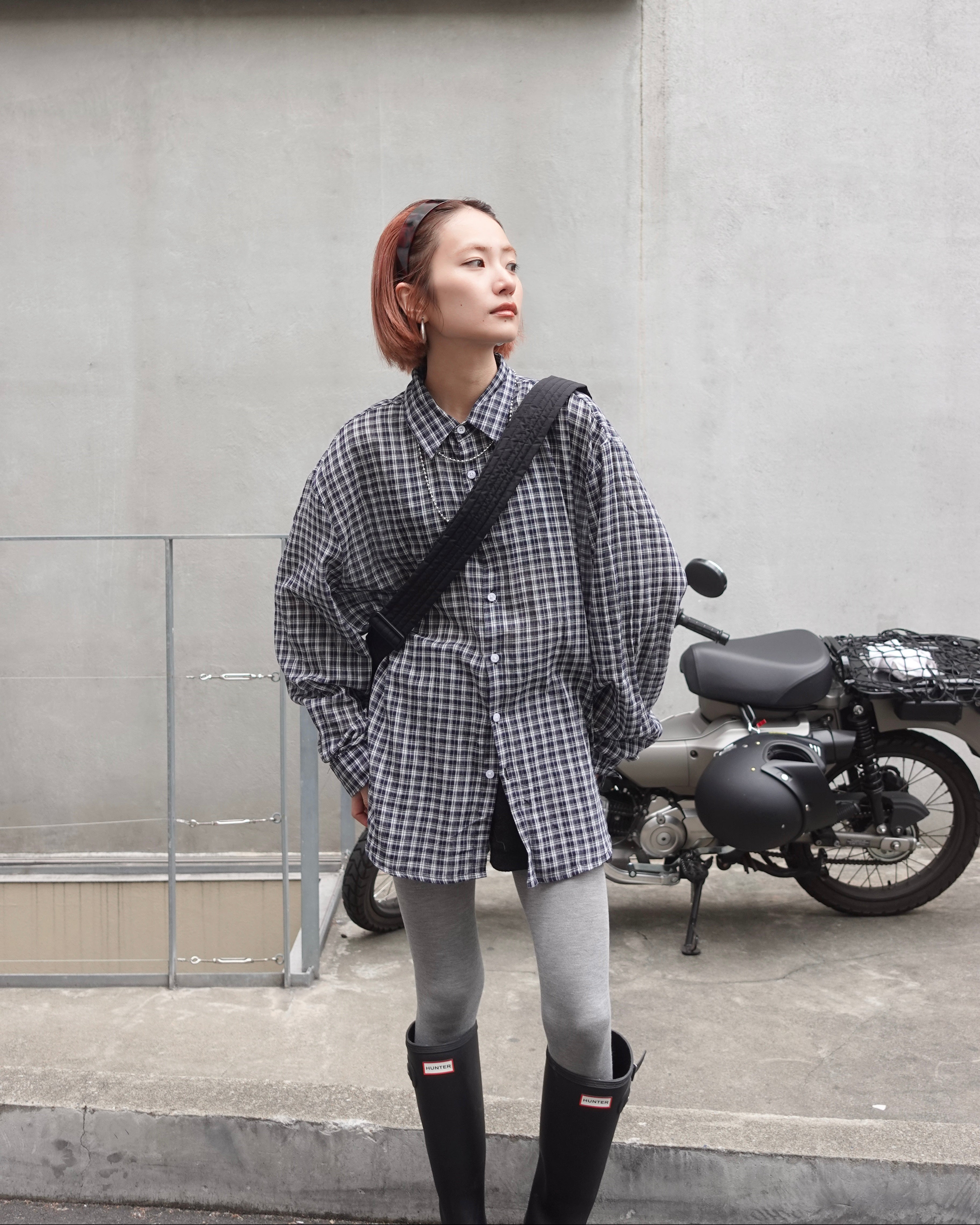 シアールーズチェックシャツ