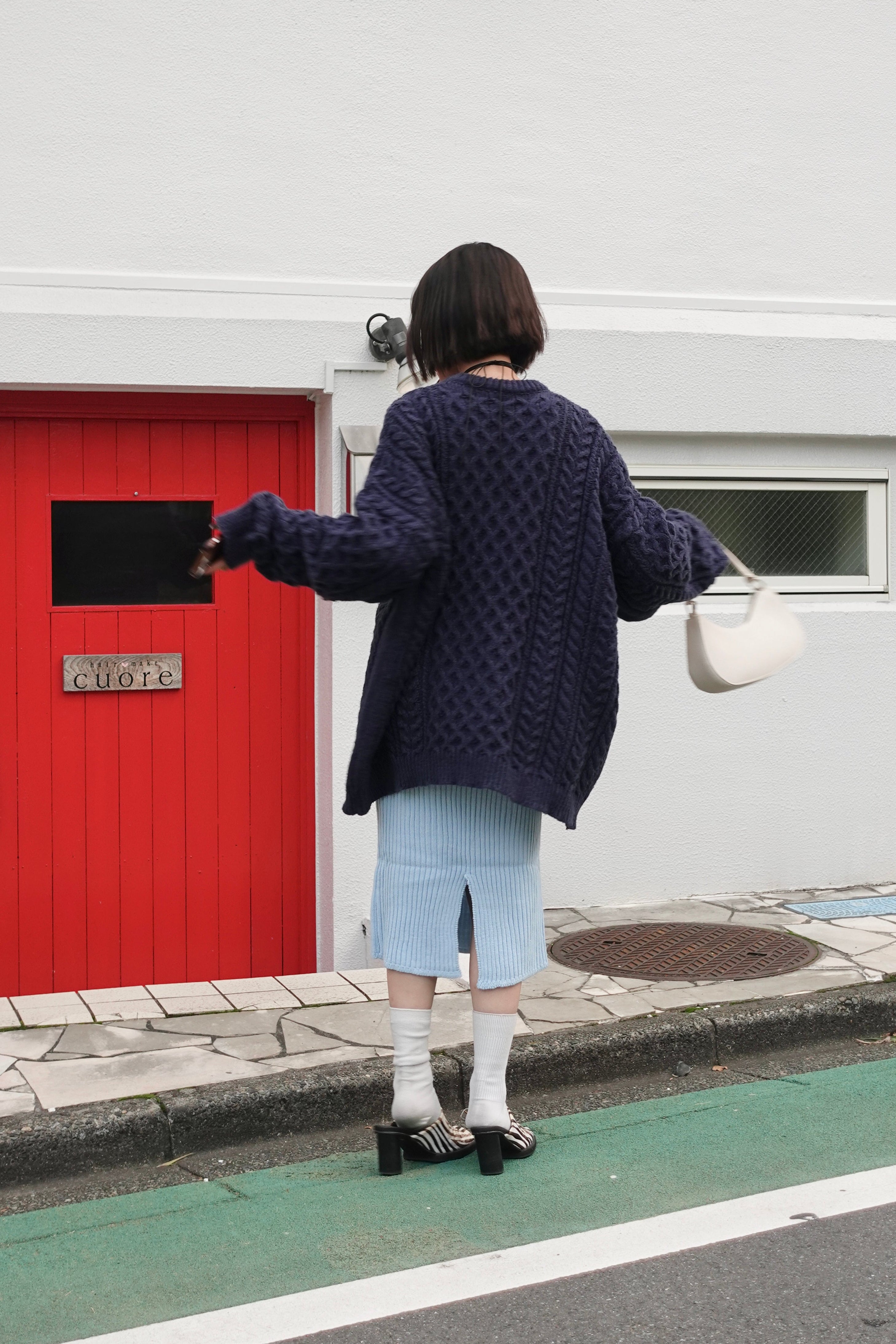 リブミドルスカート