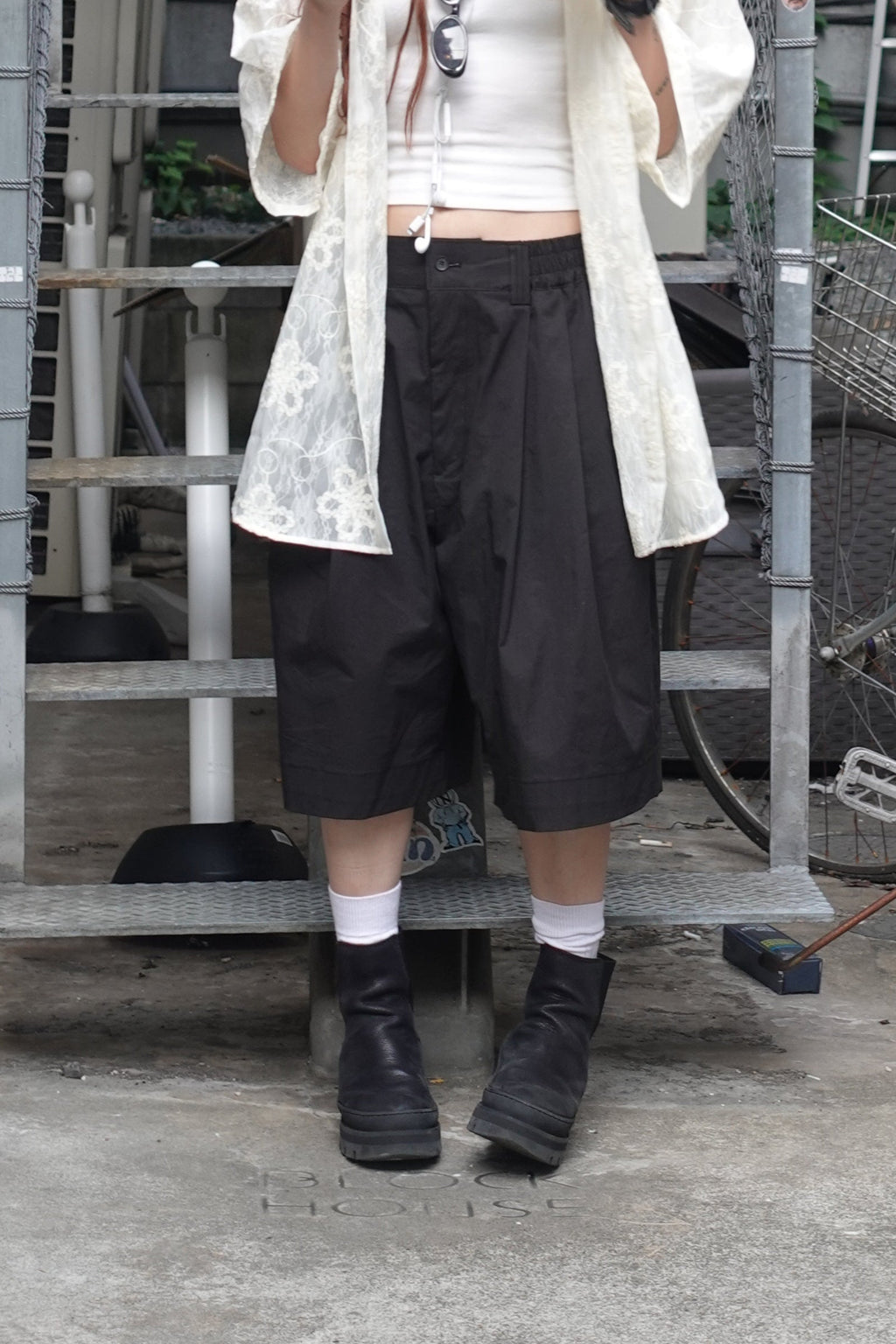 ボリュームハーフパンツ