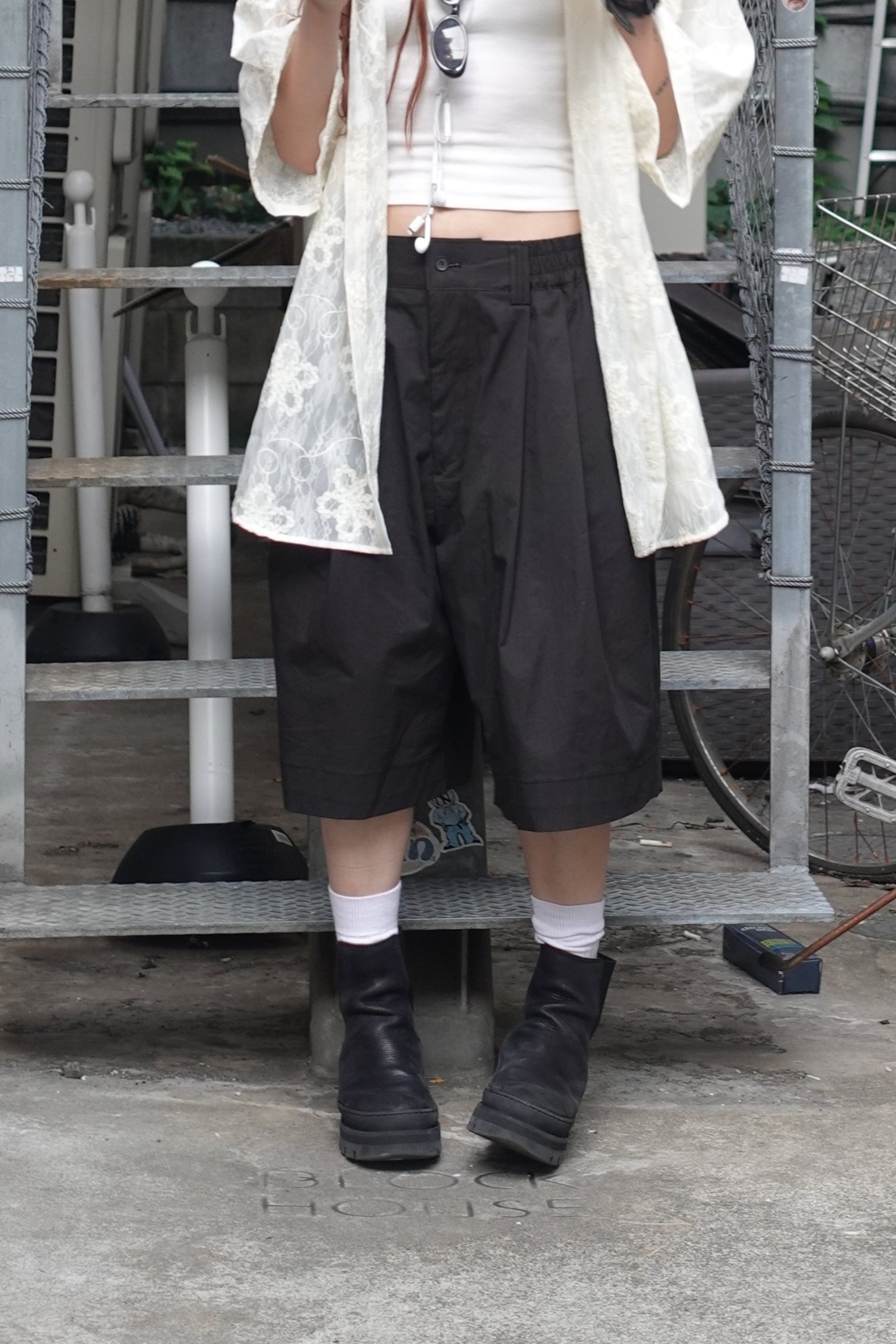 ボリュームハーフパンツ
