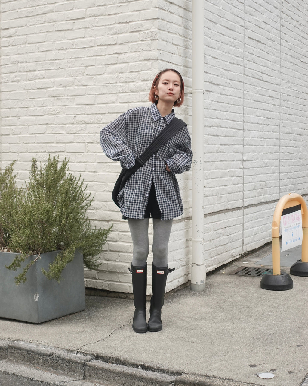 シアールーズチェックシャツ