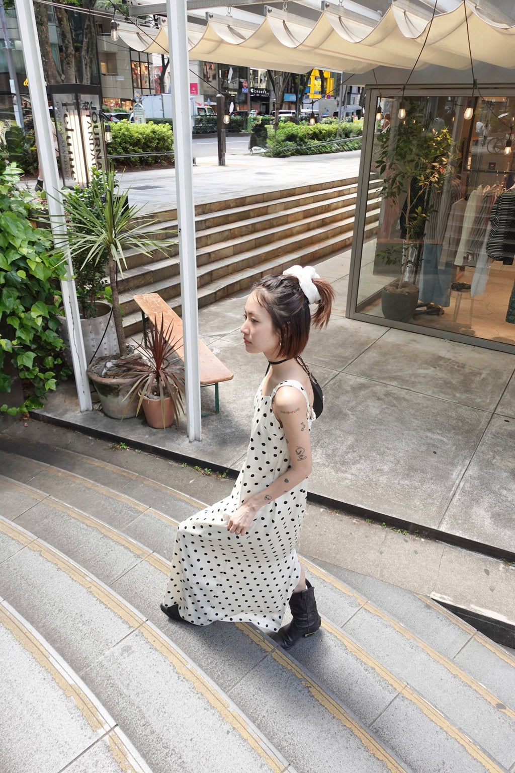 ドットフィットワンピース