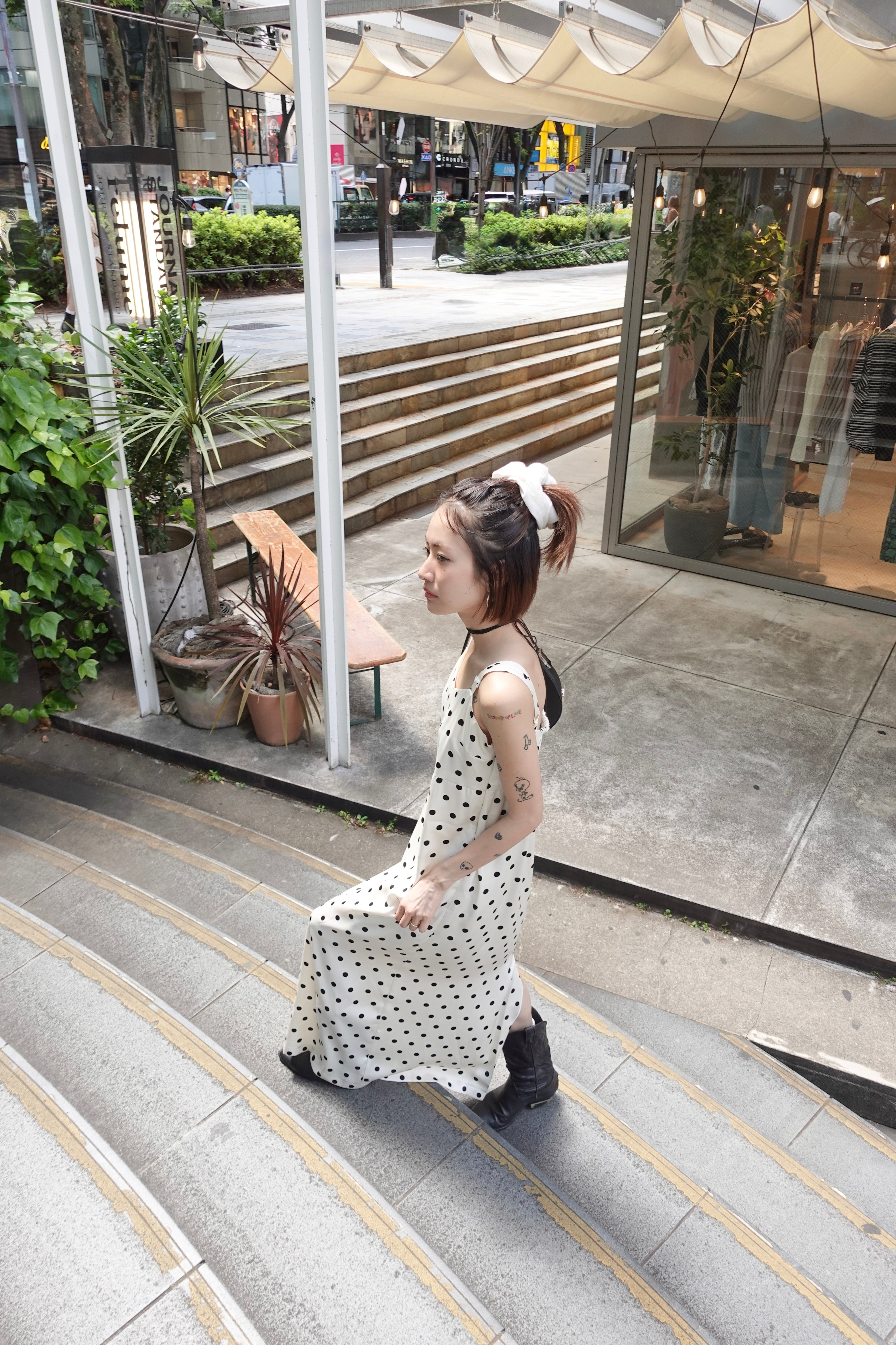 ドットフィットワンピース