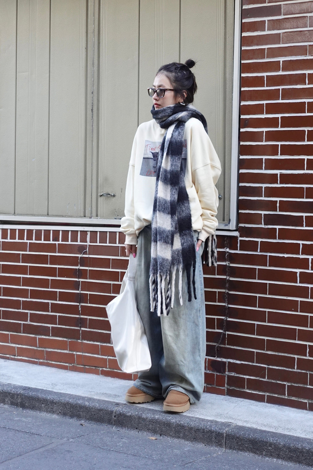 フォトプリントルーズスウェット