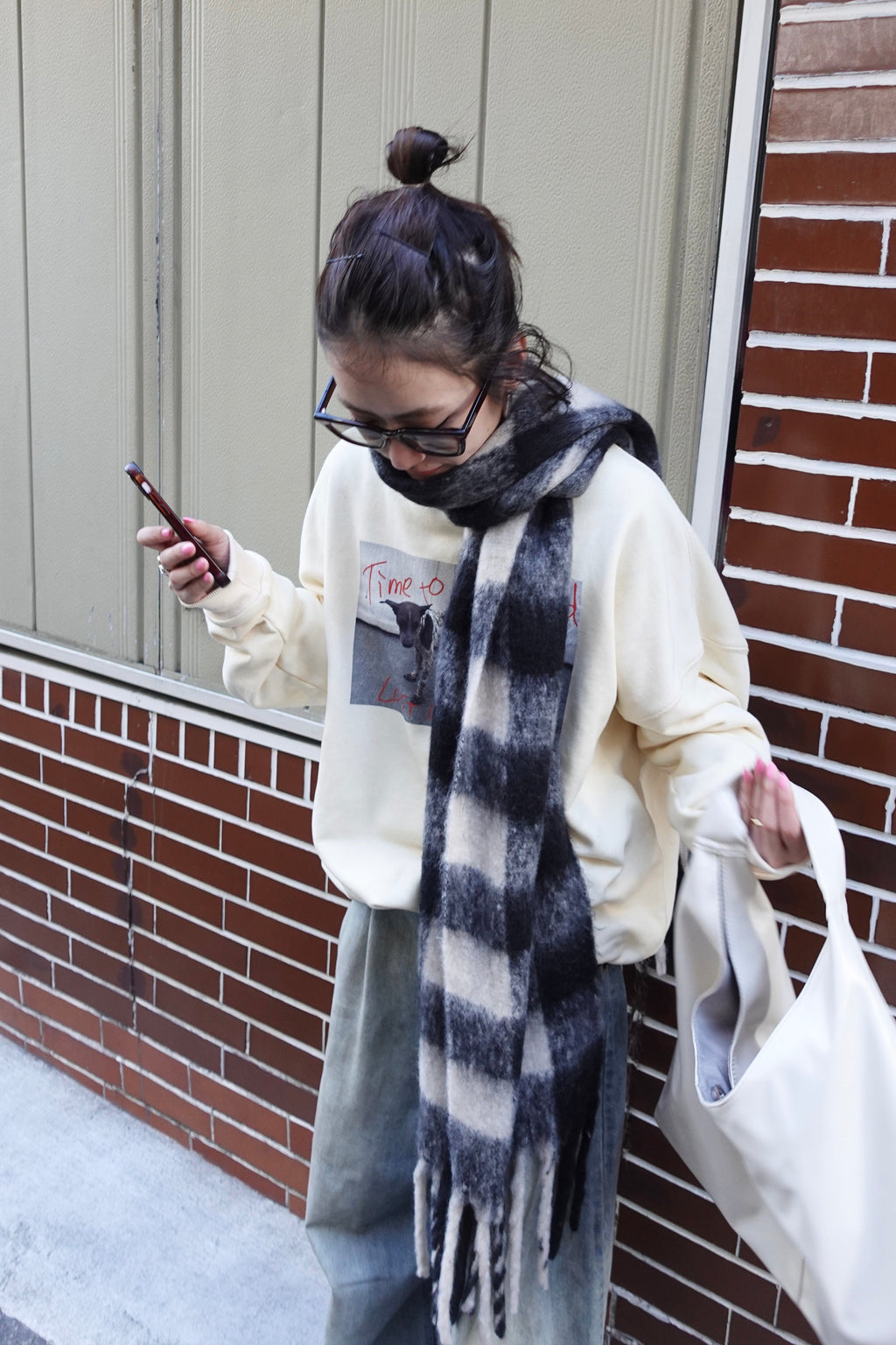 フォトプリントルーズスウェット