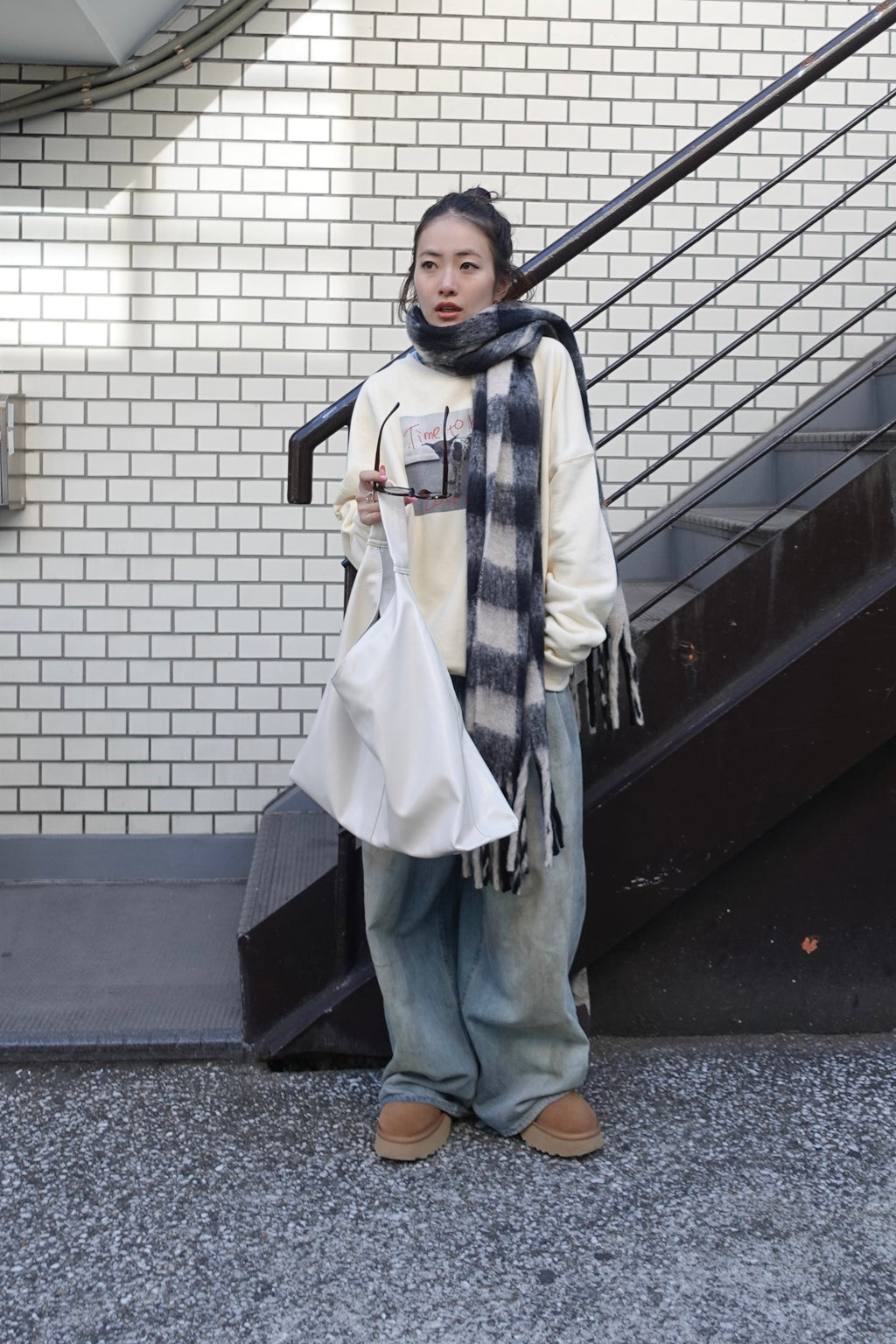 フォトプリントルーズスウェット