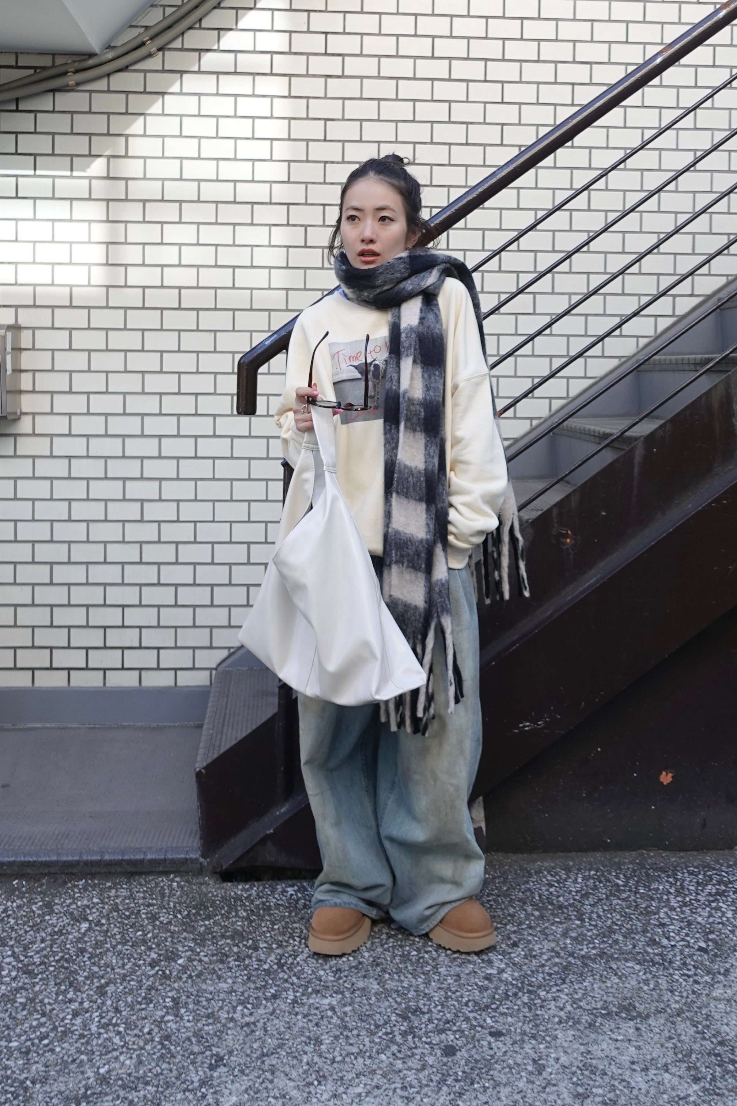 フォトプリントルーズスウェット