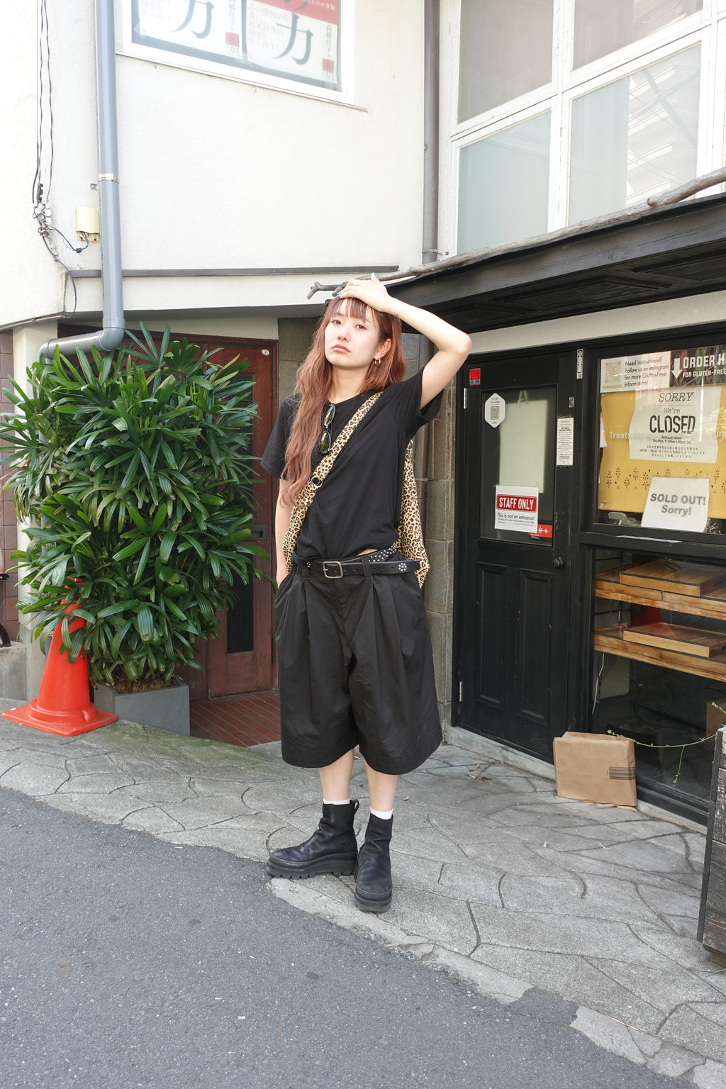 ボリュームハーフパンツ