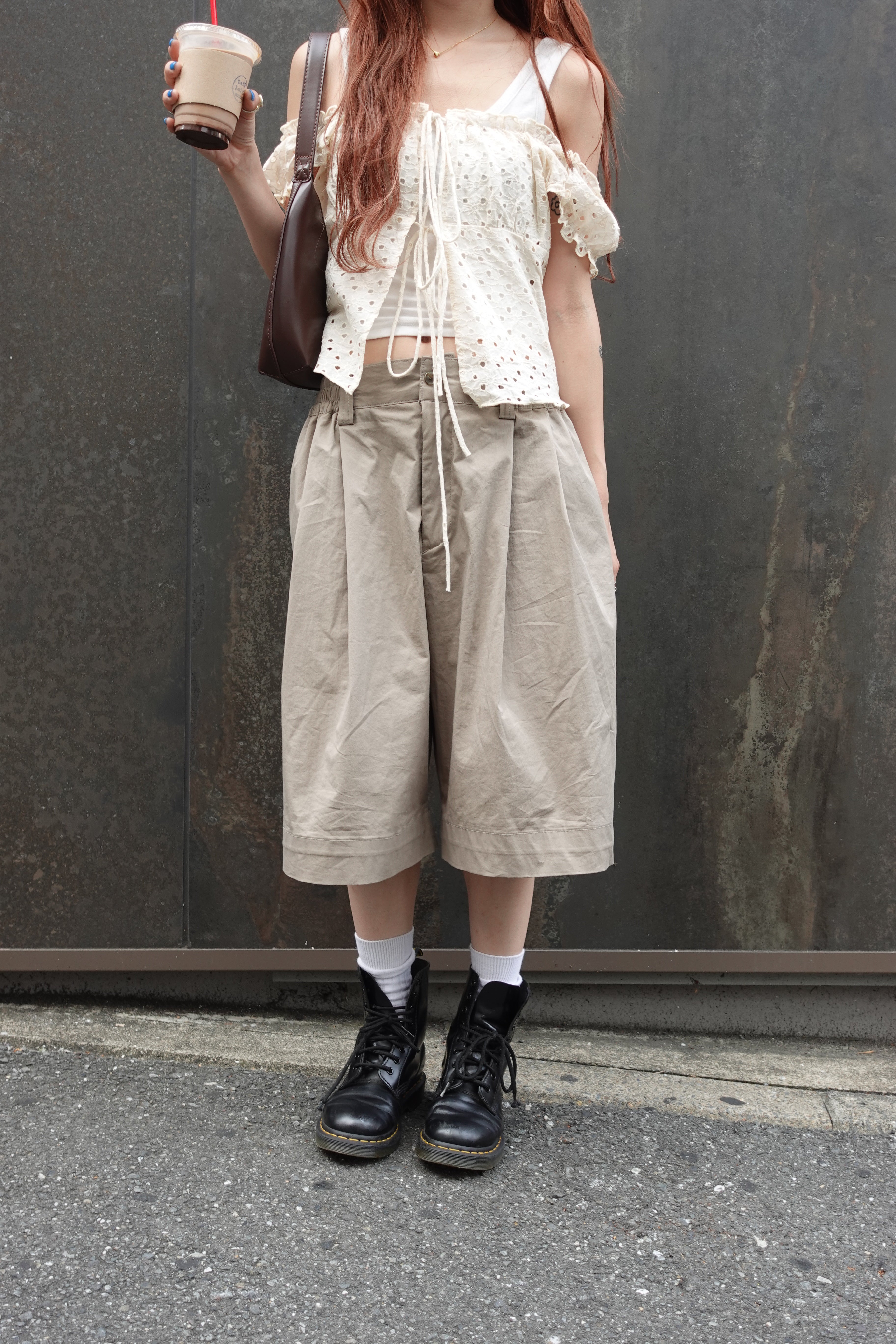 ボリュームハーフパンツ