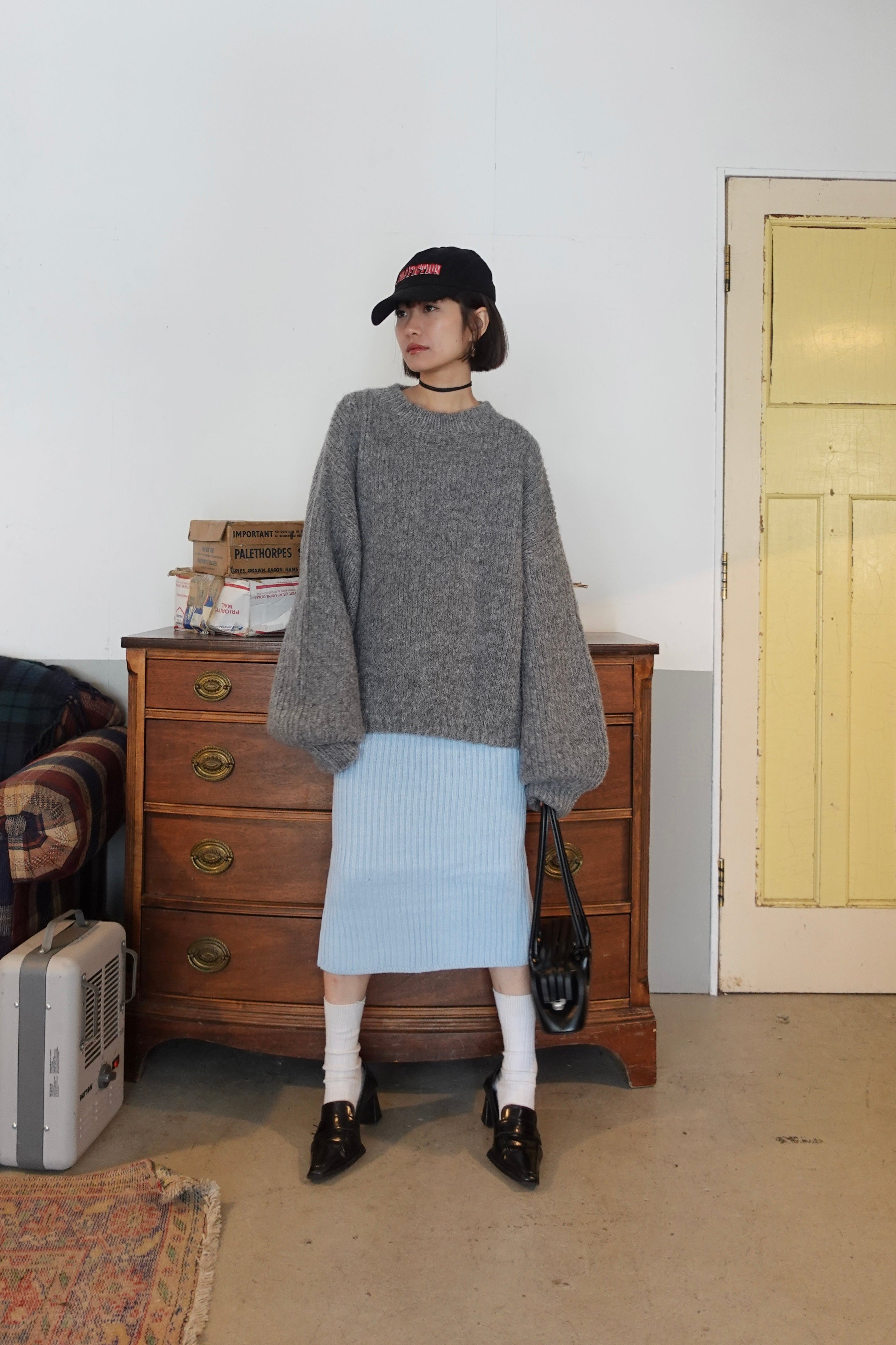 リブミドルスカート