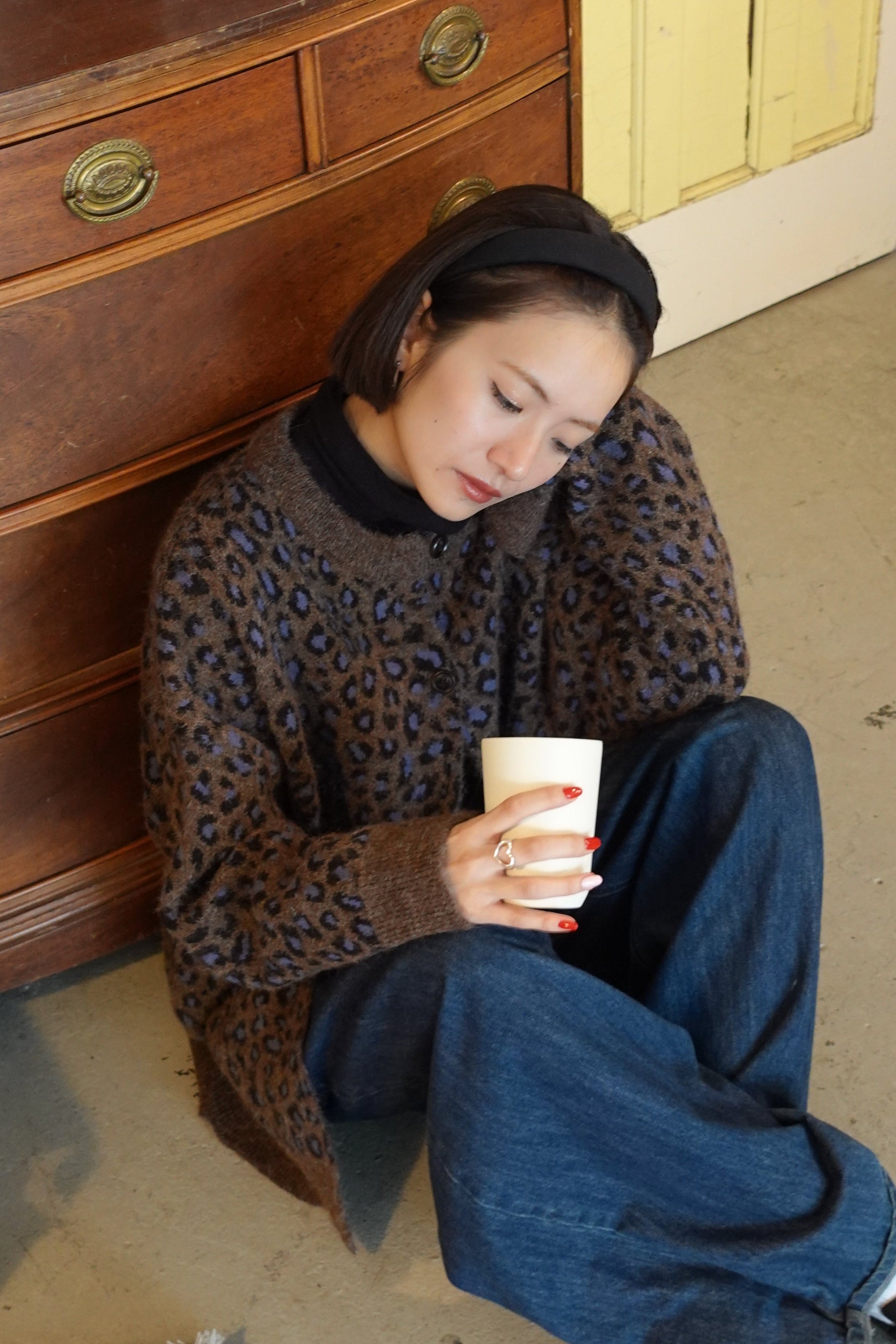 レオパードルーズニットカーデ – TEEN BOOP 公式通販サイト