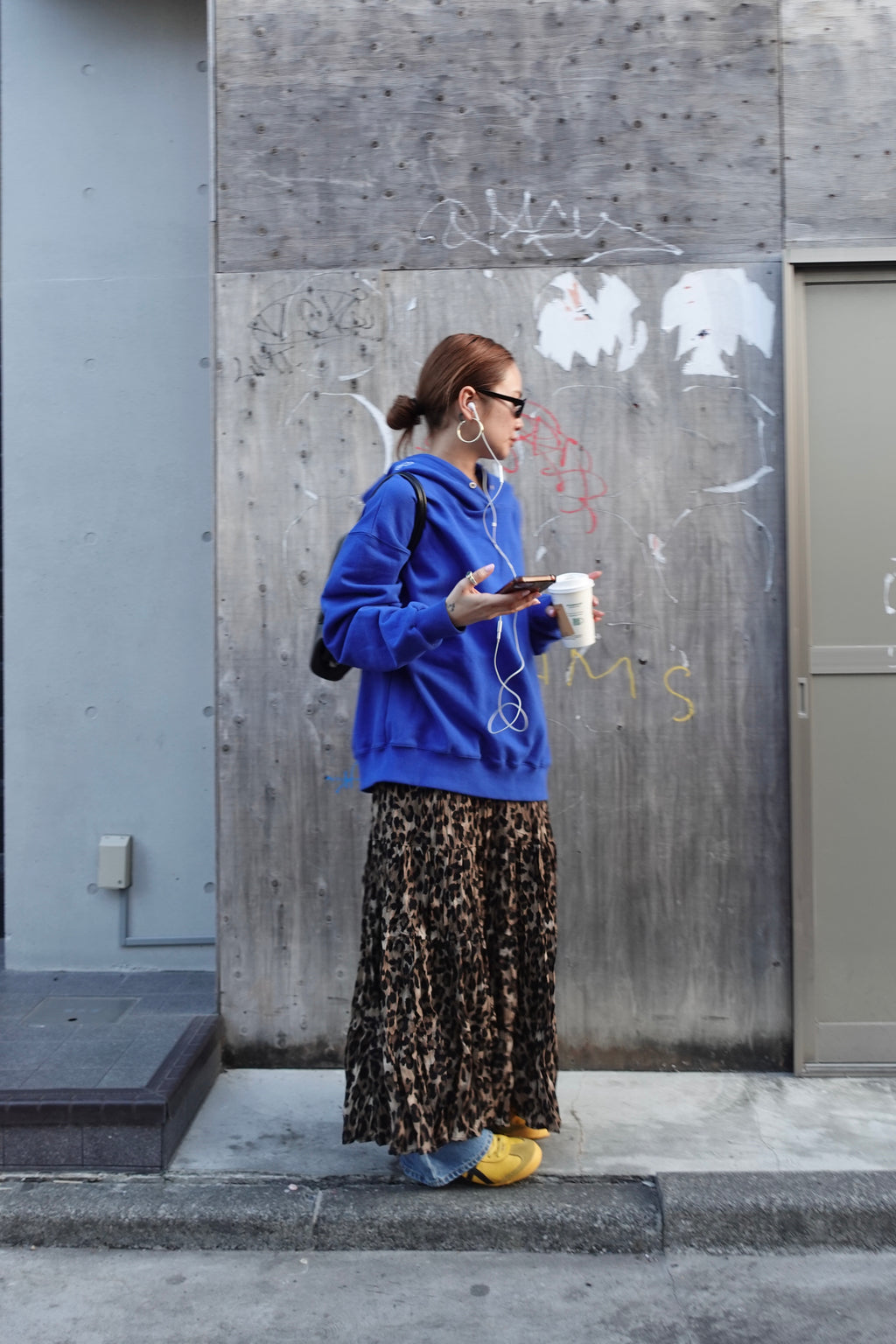 レオパードボリュームスカート