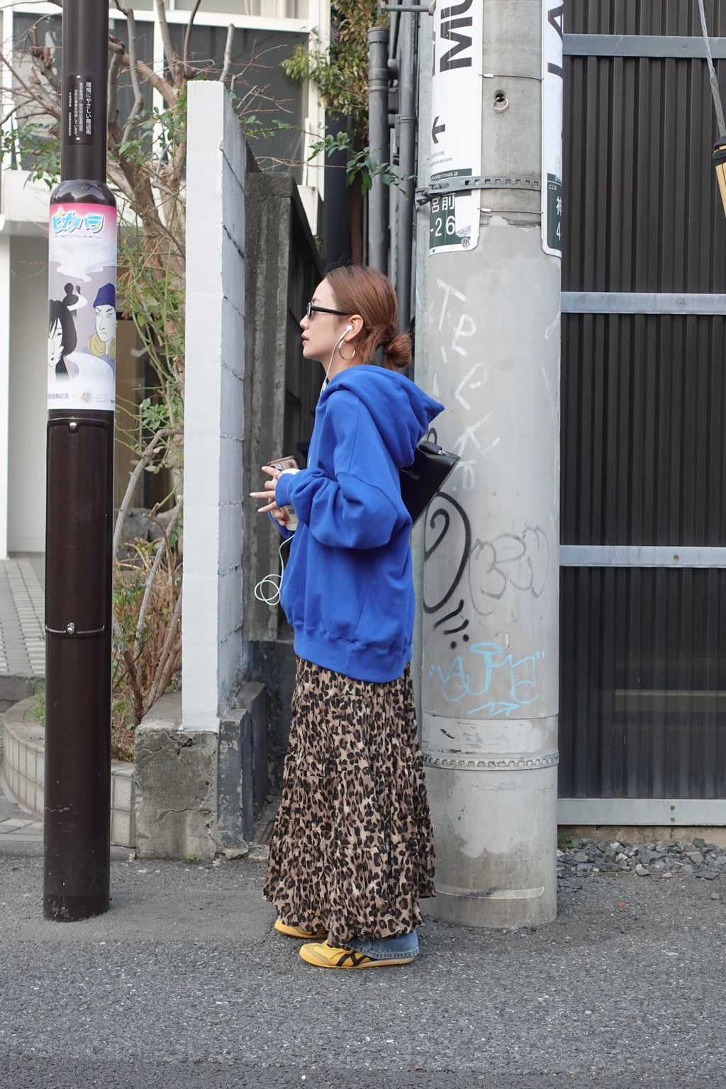 レオパードボリュームスカート