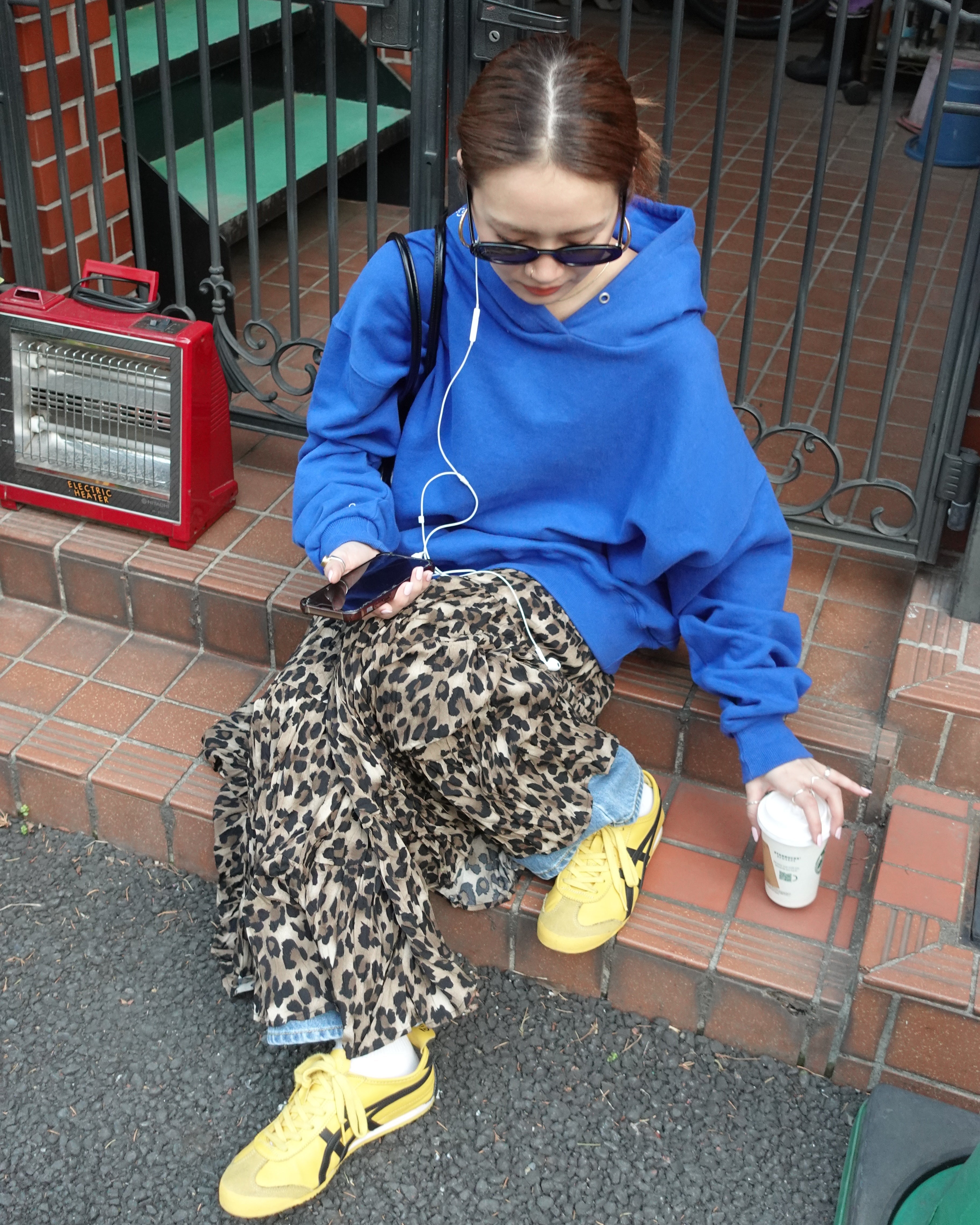 レオパードボリュームスカート