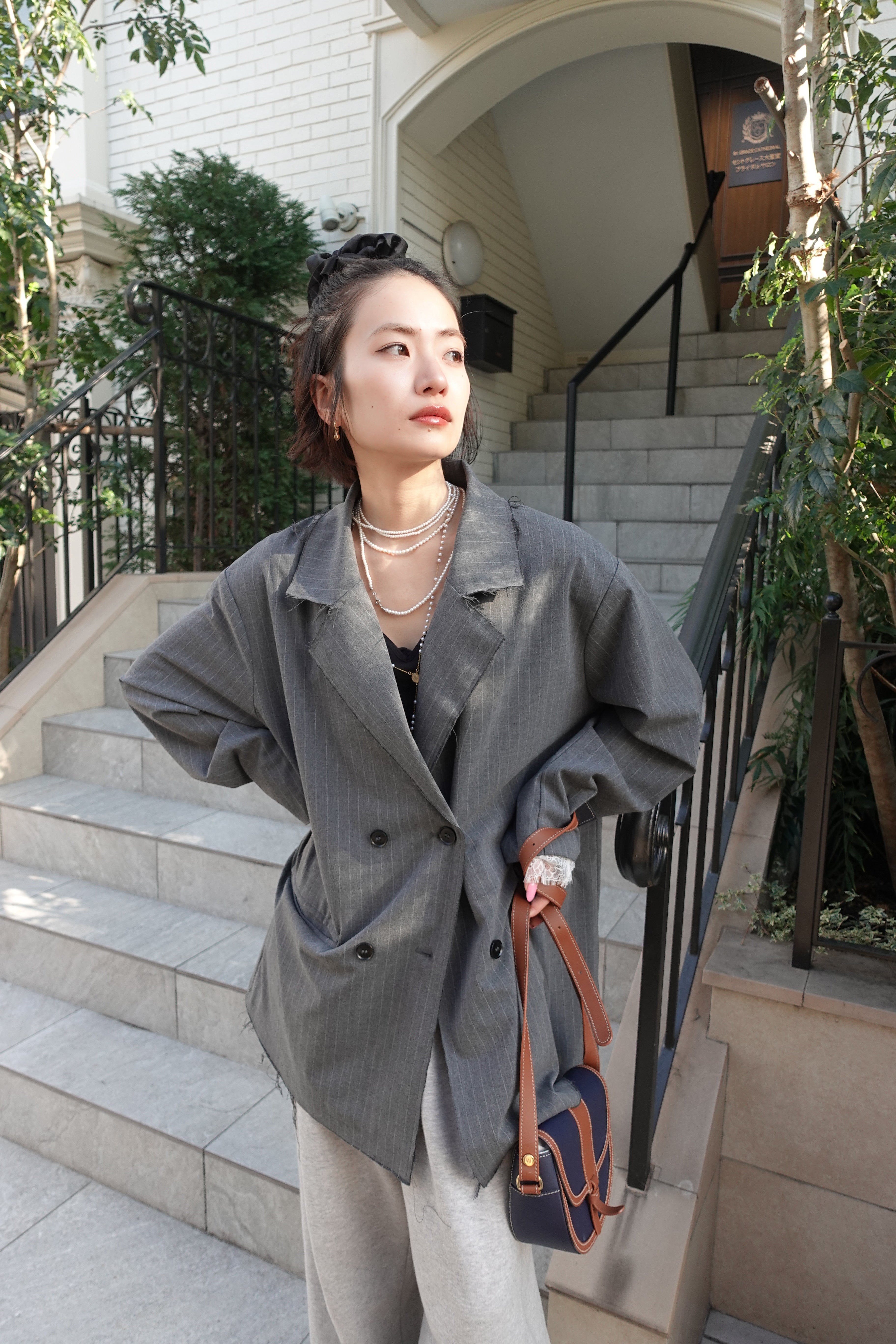 ピンストライプデザインJK